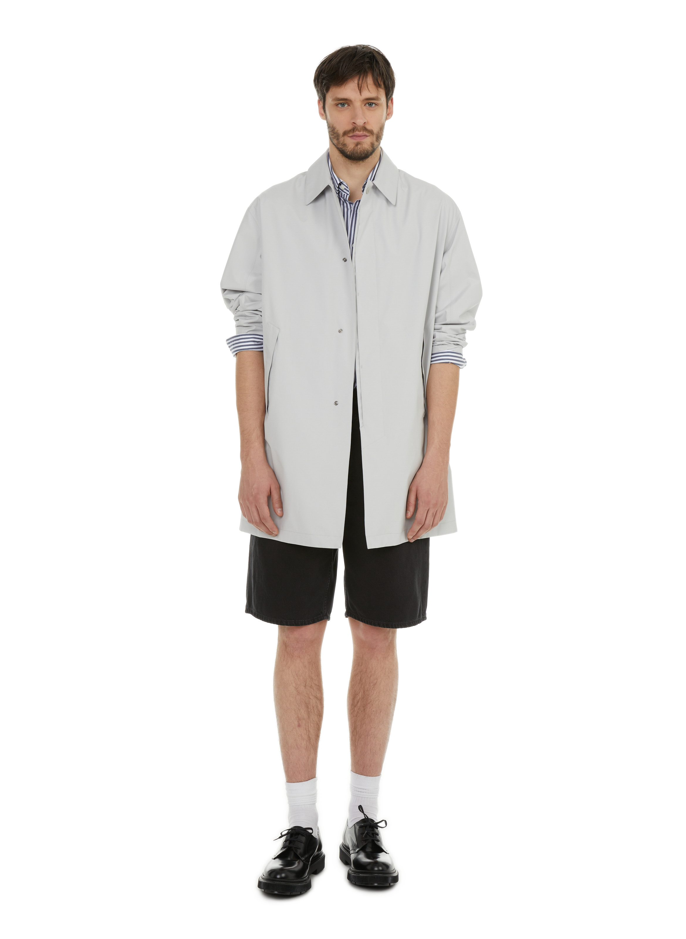 Mid-length trench coat HERNO White