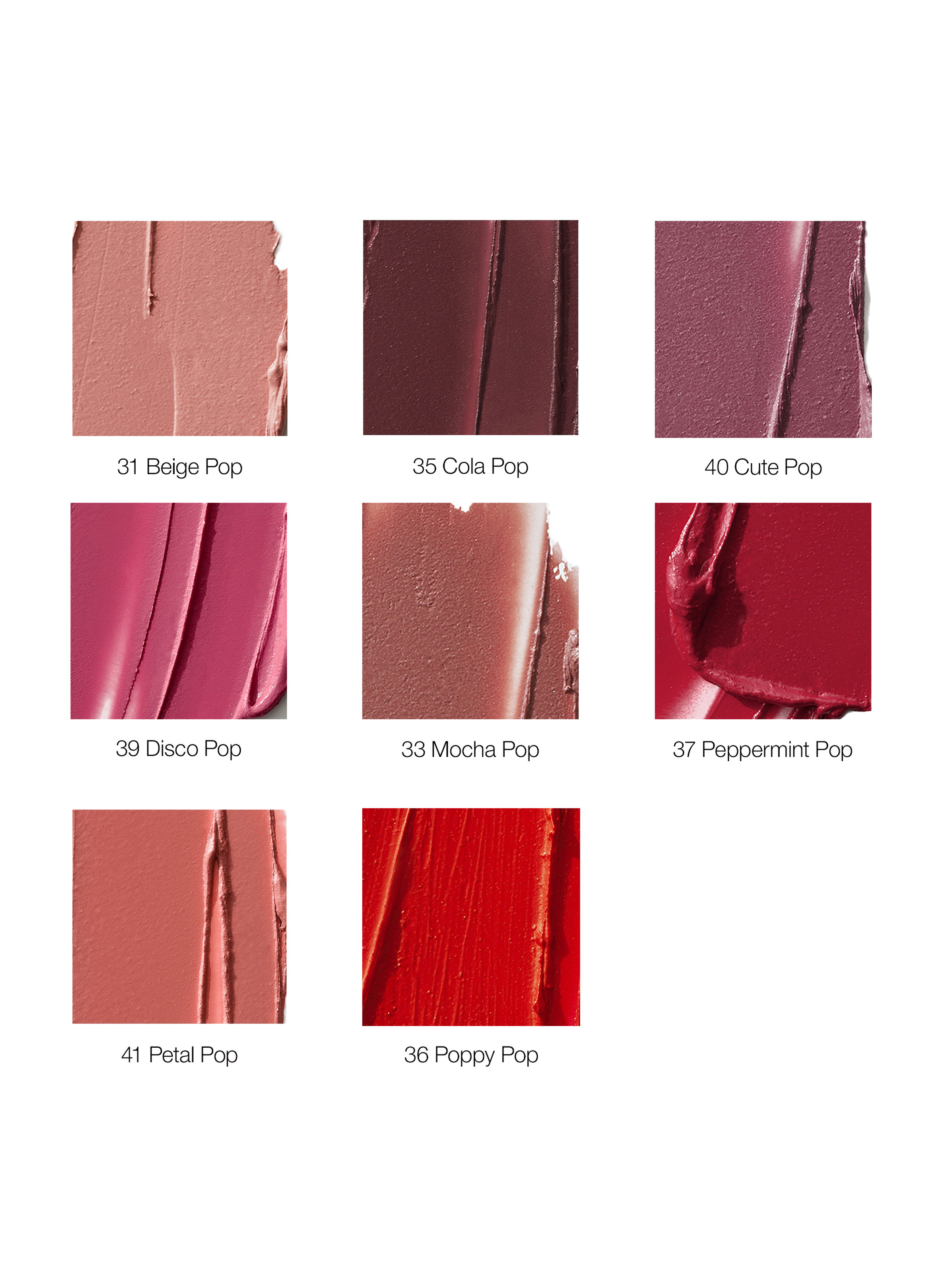 Clinique Pop™ - Long-Wear Lipstick - Shiny, Satin, and Matte Finish CLINIQUE 33 mocha pop - satiné