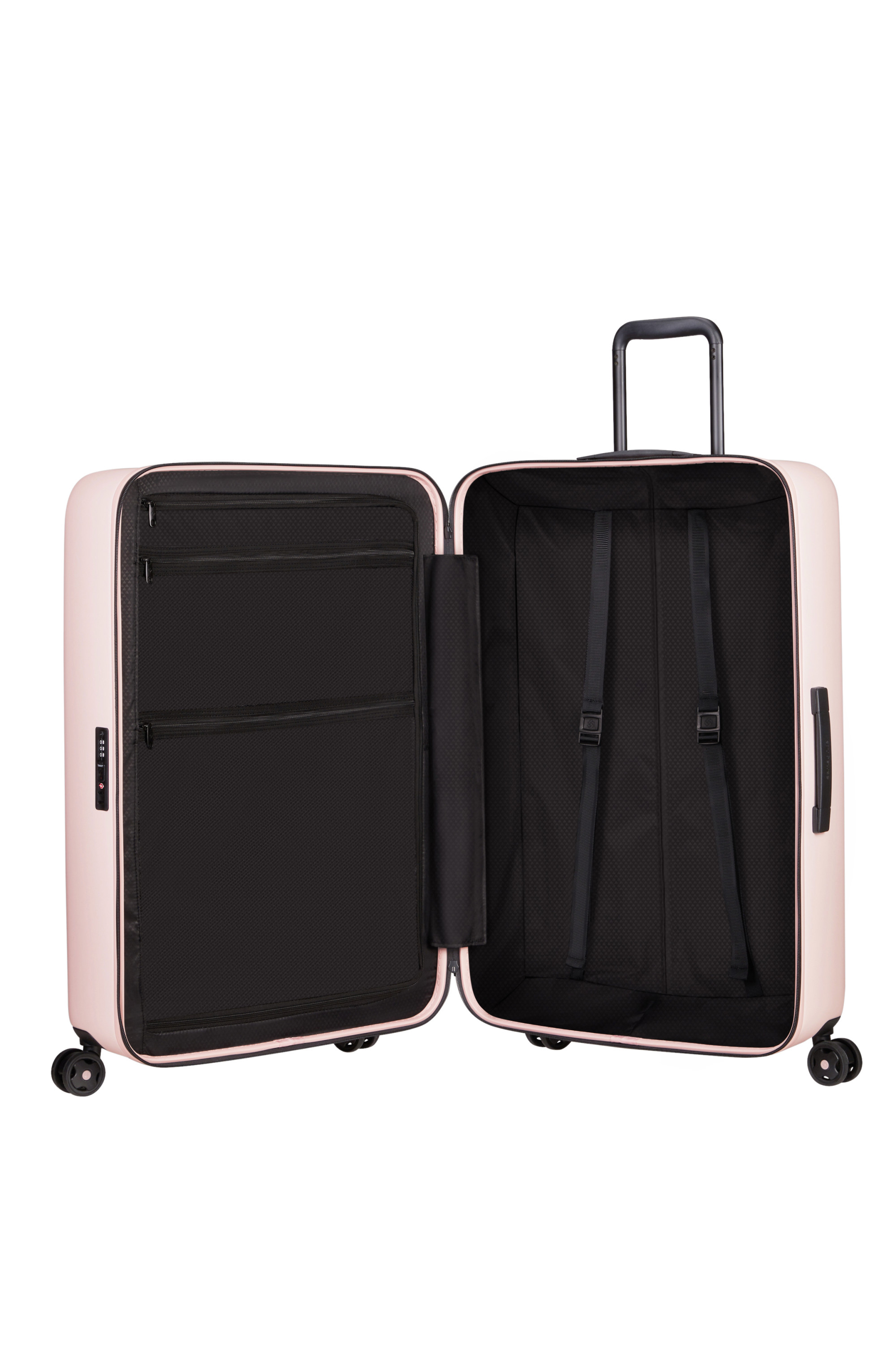 Stackd valise 4 roues taille l SAMSONITE Rose