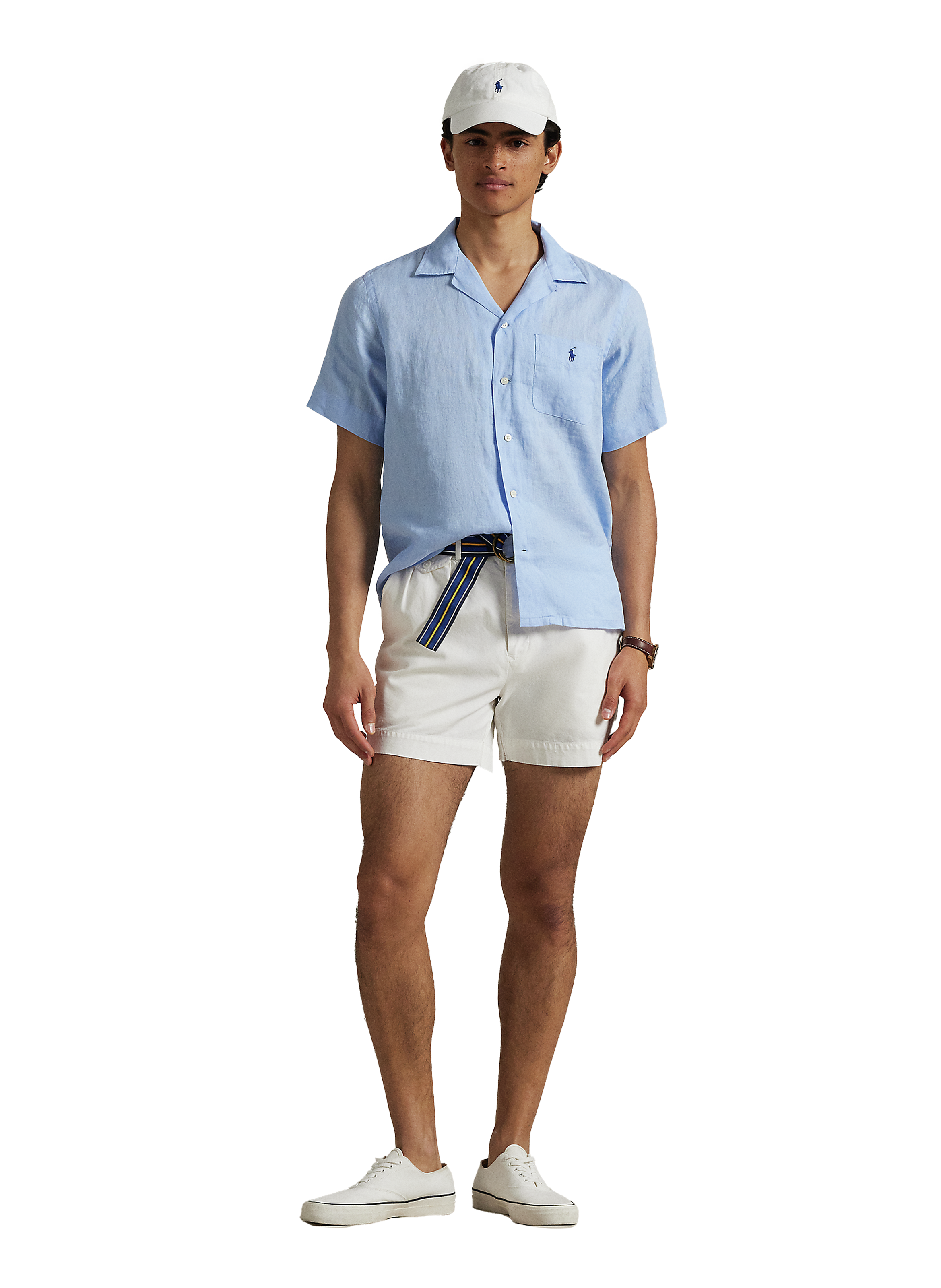 Linen shirt POLO RALPH LAUREN Blue