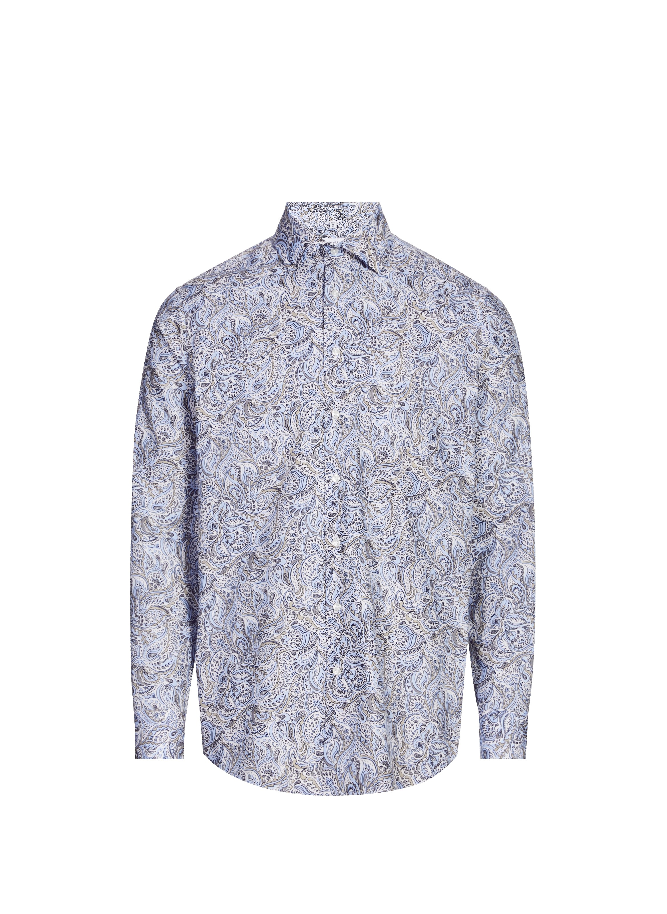 Chemise à motif en coton  SEIDENSTICKER Bleu
