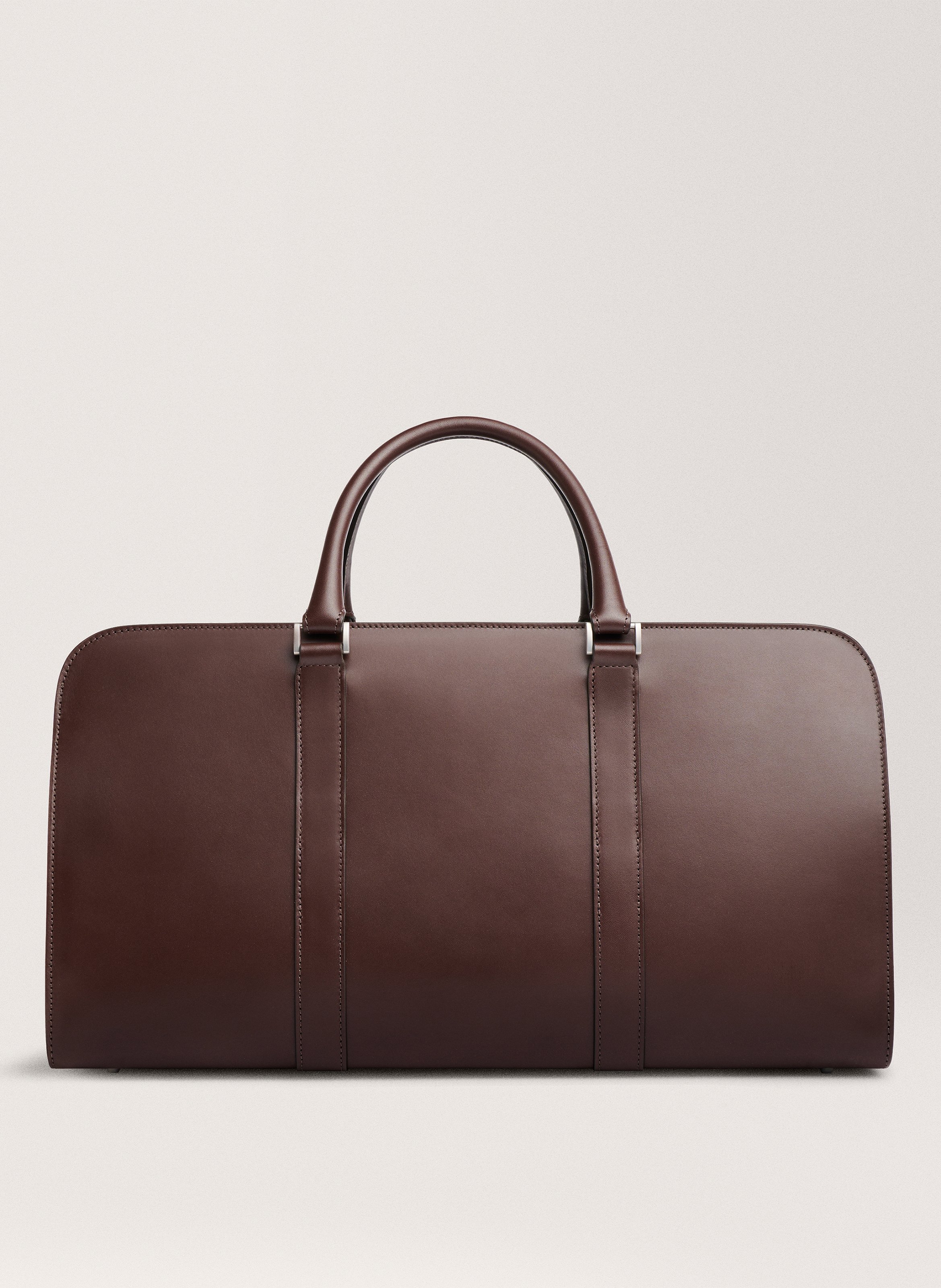 Sac de voyage 'palissy weekend' en cuir vachetta CARL FRIEDRIK Marron