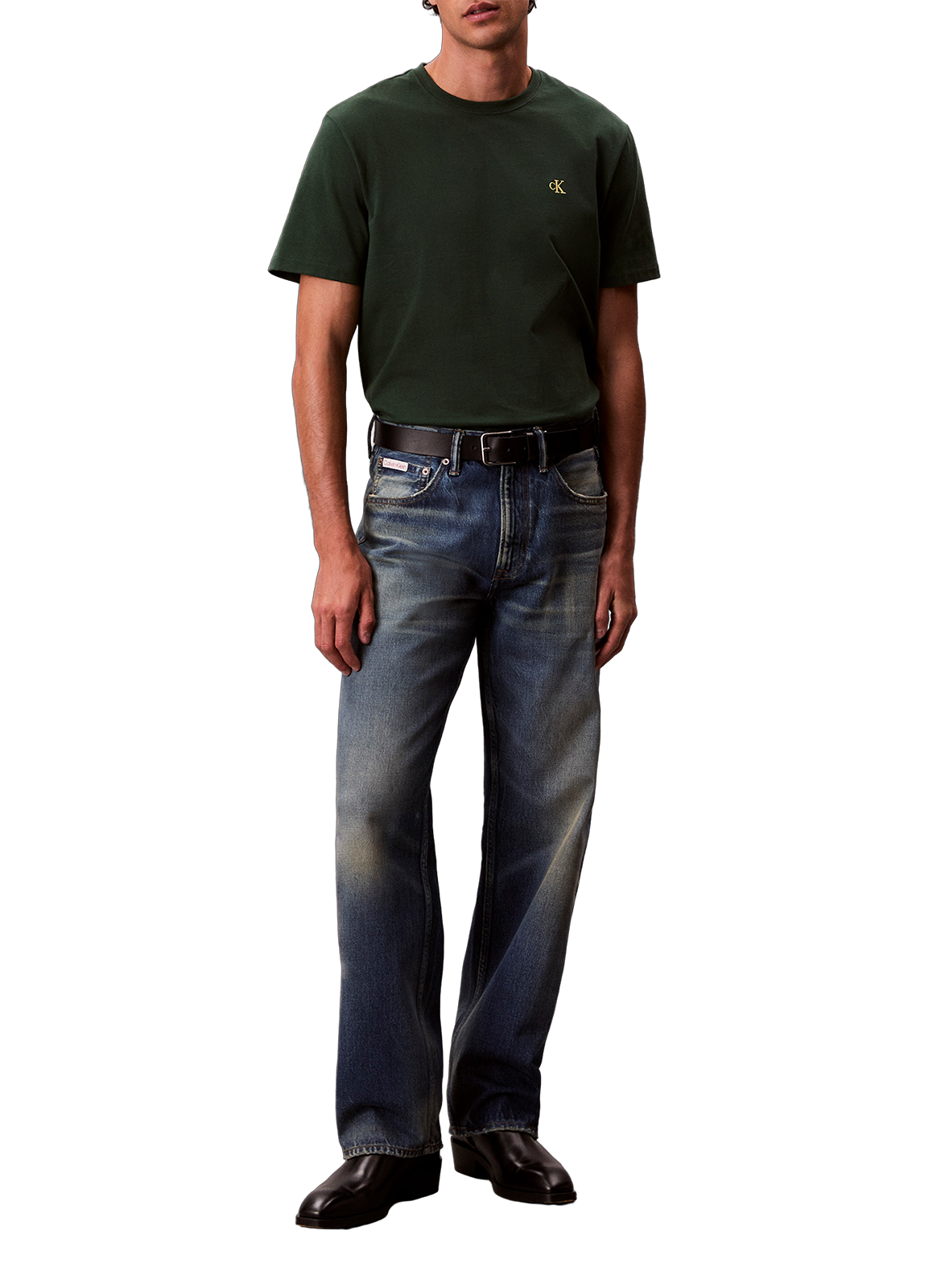 Classic Cotton T-Shirt CALVIN KLEIN Green