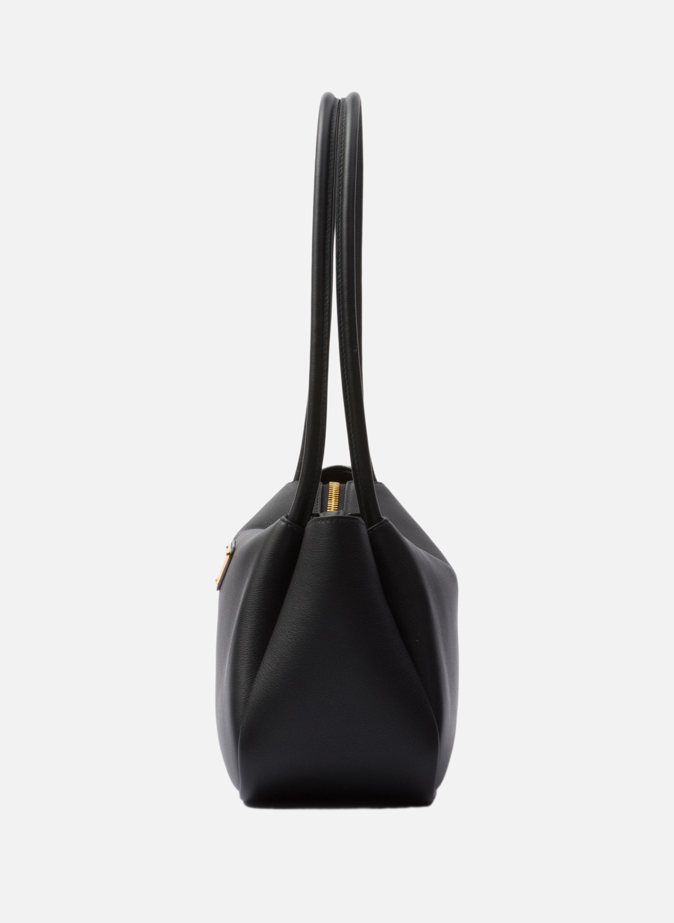 Sac à bandoulière prada darling en cuir Noir