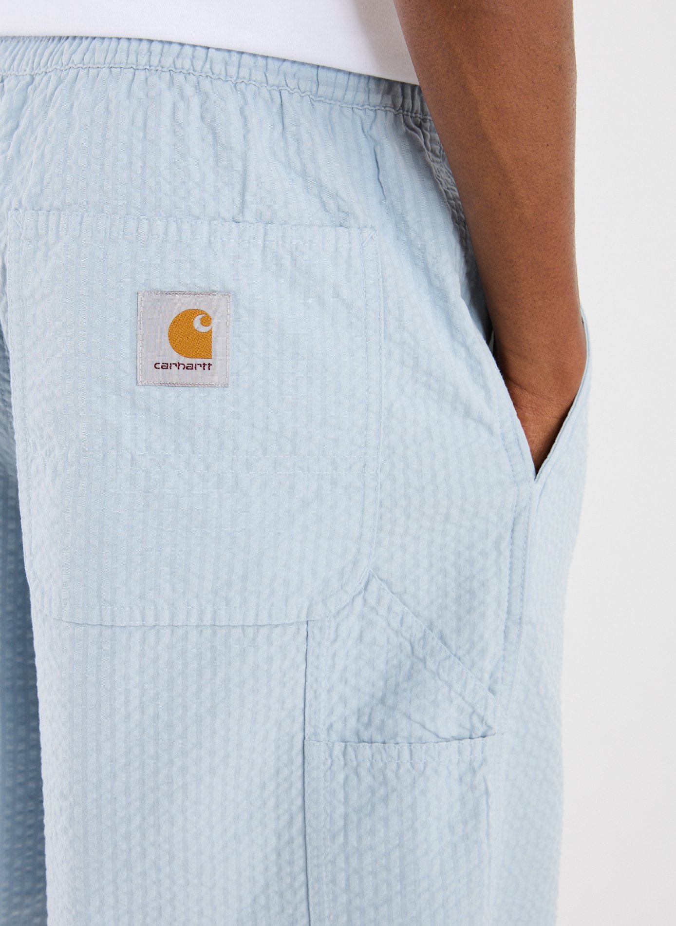 Striped short Toland CARHARTT WIP Blue