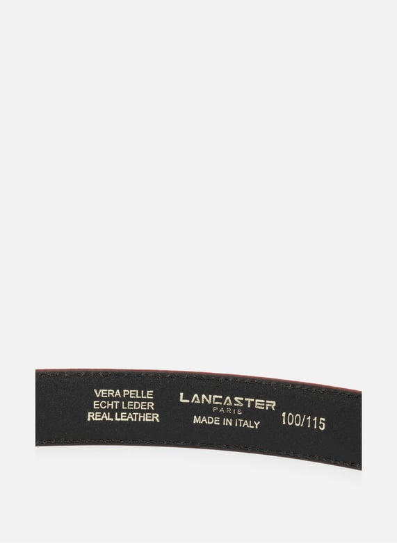 Ceinture - ceinture cuir lisse femme | Rouge by LANCASTER Ceinture - ceinture cuir lisse femme Rouge