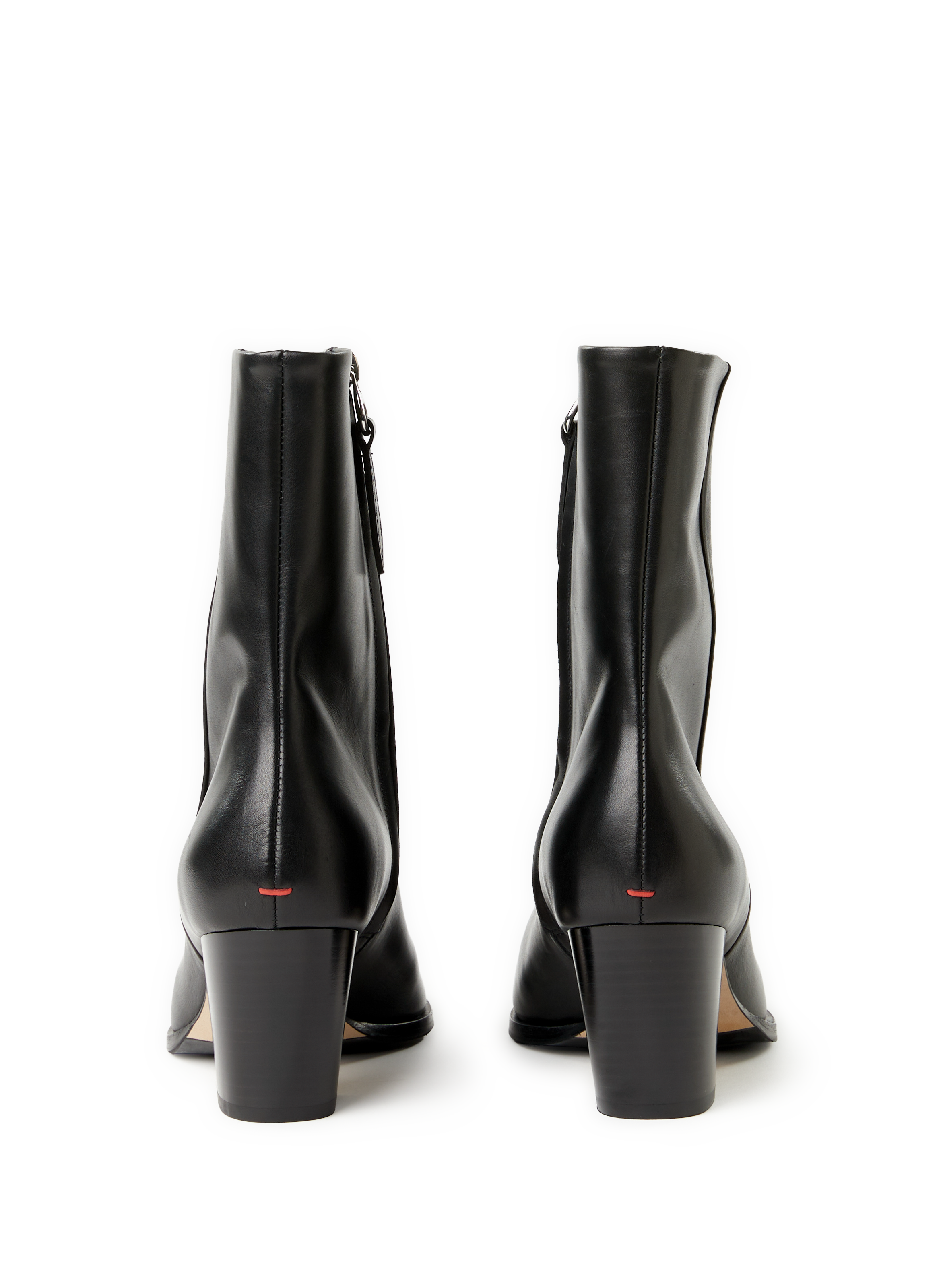 Bottines Hedvig en cuir AEYDE Noir