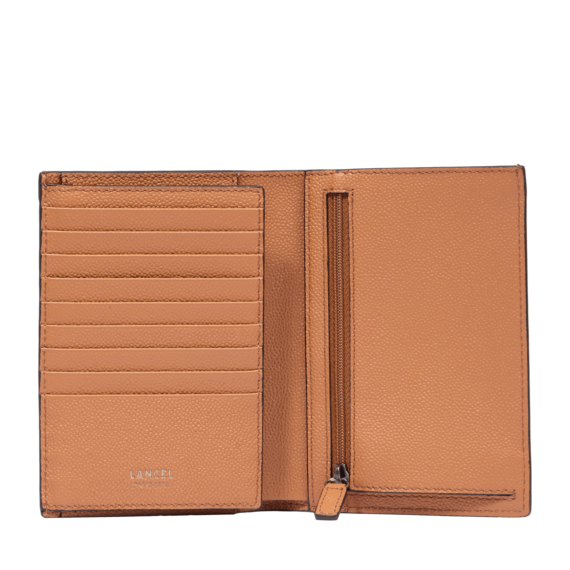 Portefeuille driver charlie de lancel en cuir LANCEL Marron