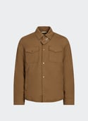 Surchemise droite col classique MOUNTAIN CLOTH ALASKAN Coffee