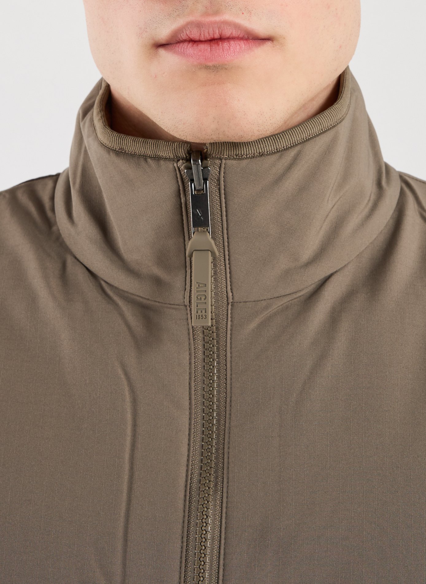 Reversible sherpa sleeveless jacket T-KIT. AIGLE Brown