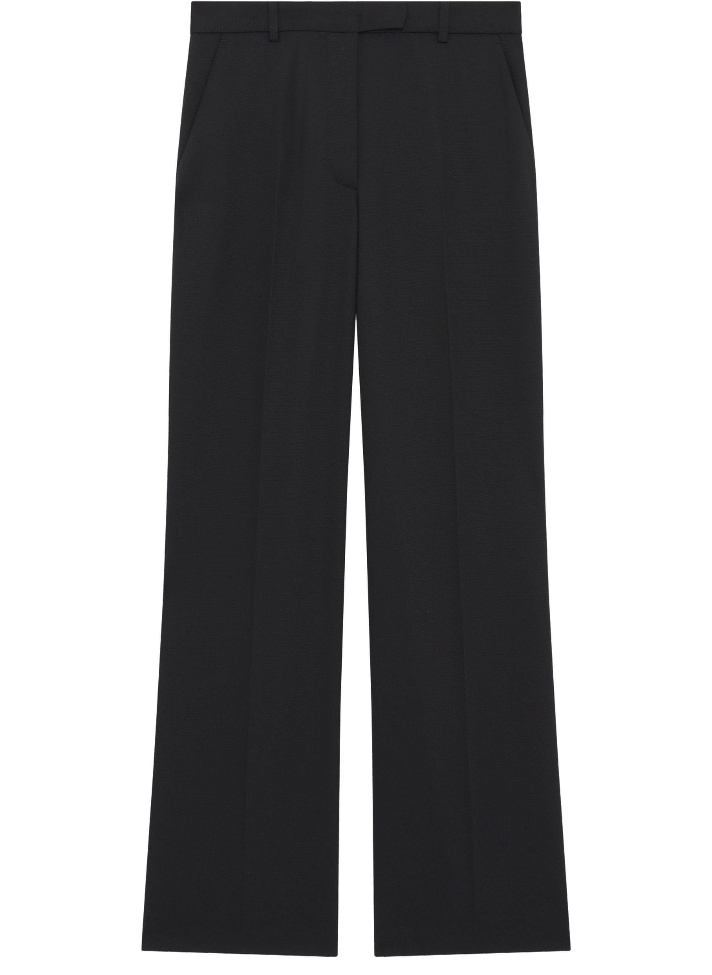 Pantalon droit fluide de tailleur - bluma PABLO Noir