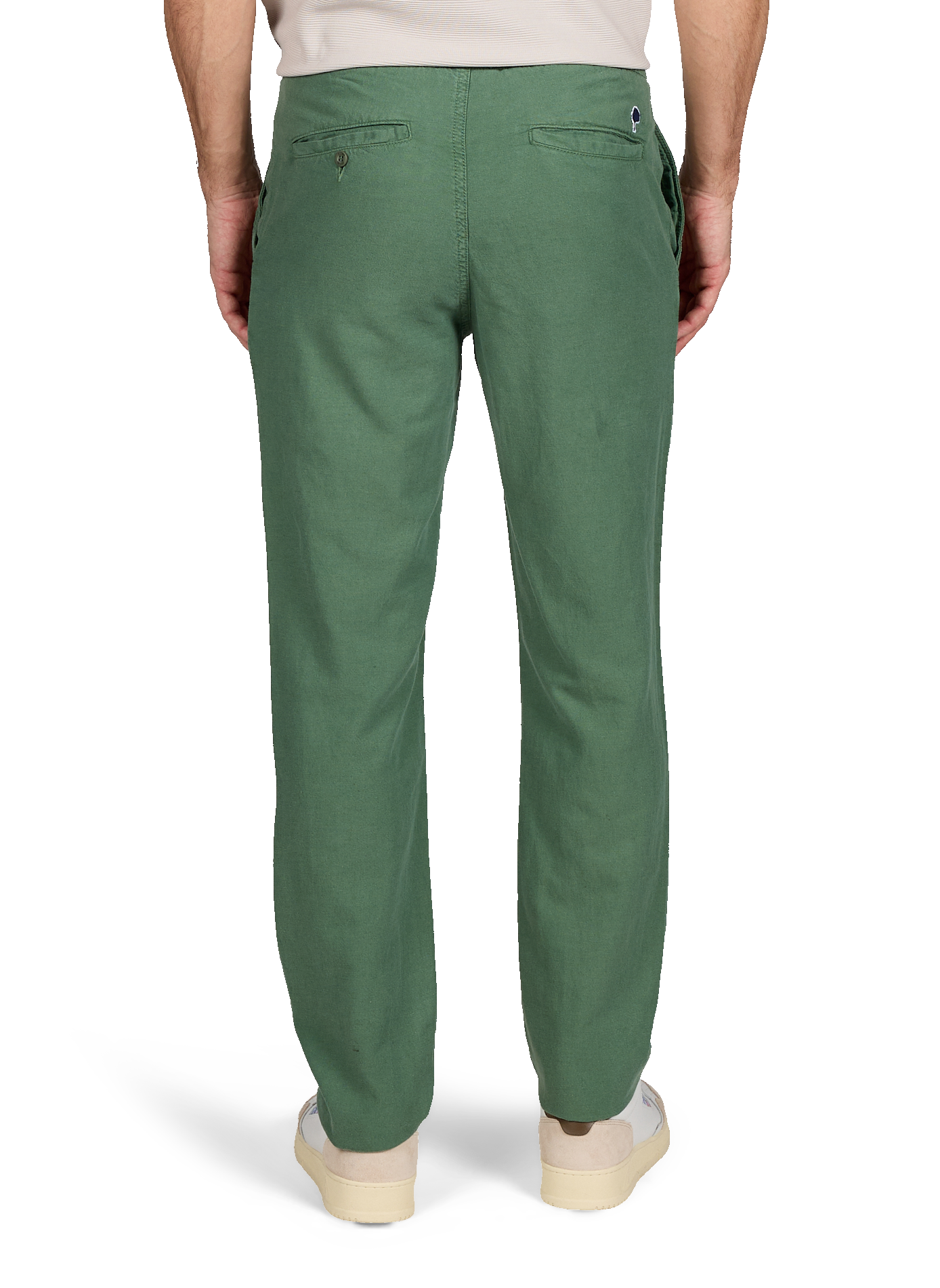 Dreuille tapered trousers FAGUO Green