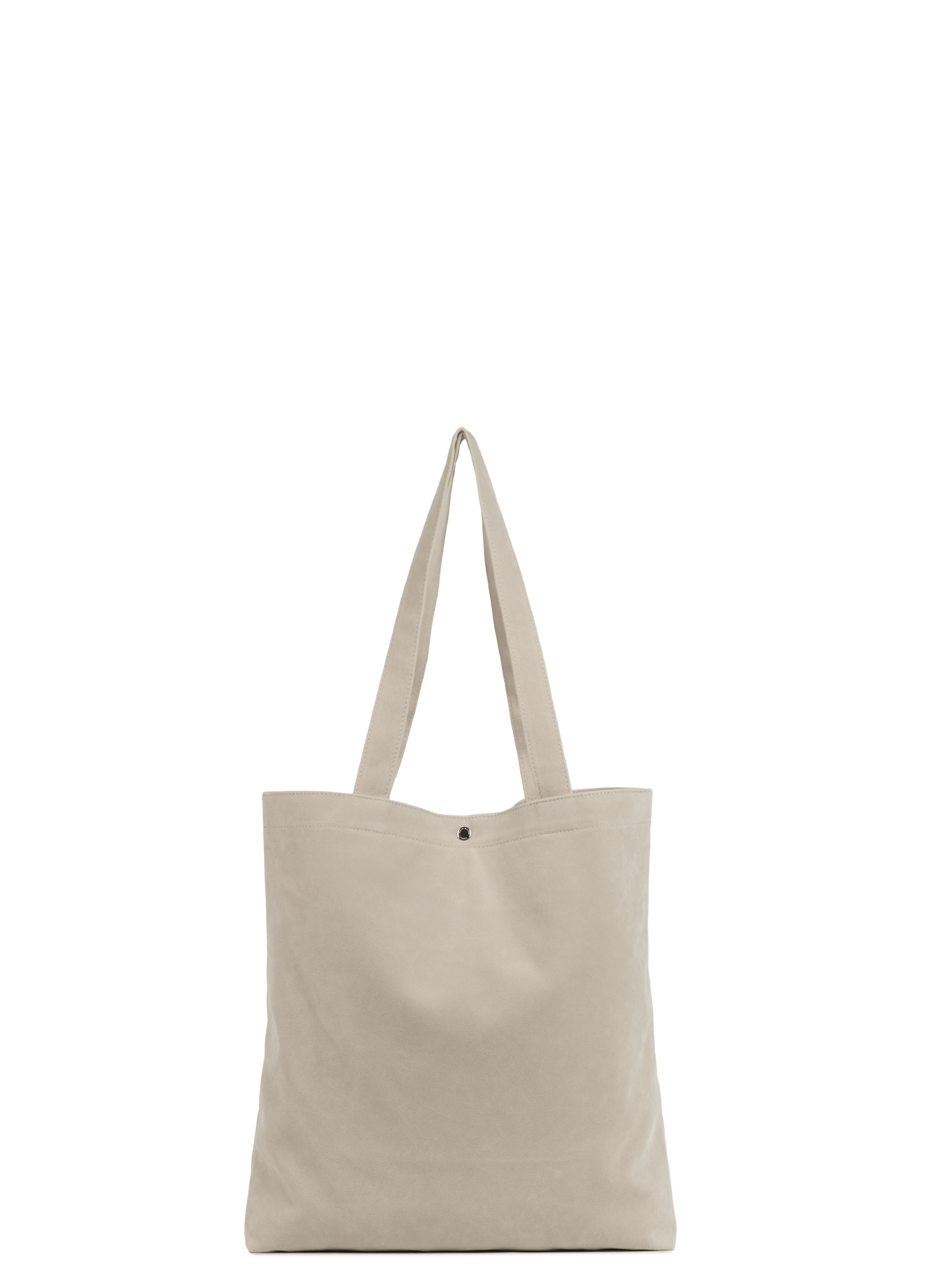 Sac cabas épaule - suédine kba LANCASTER Blanc