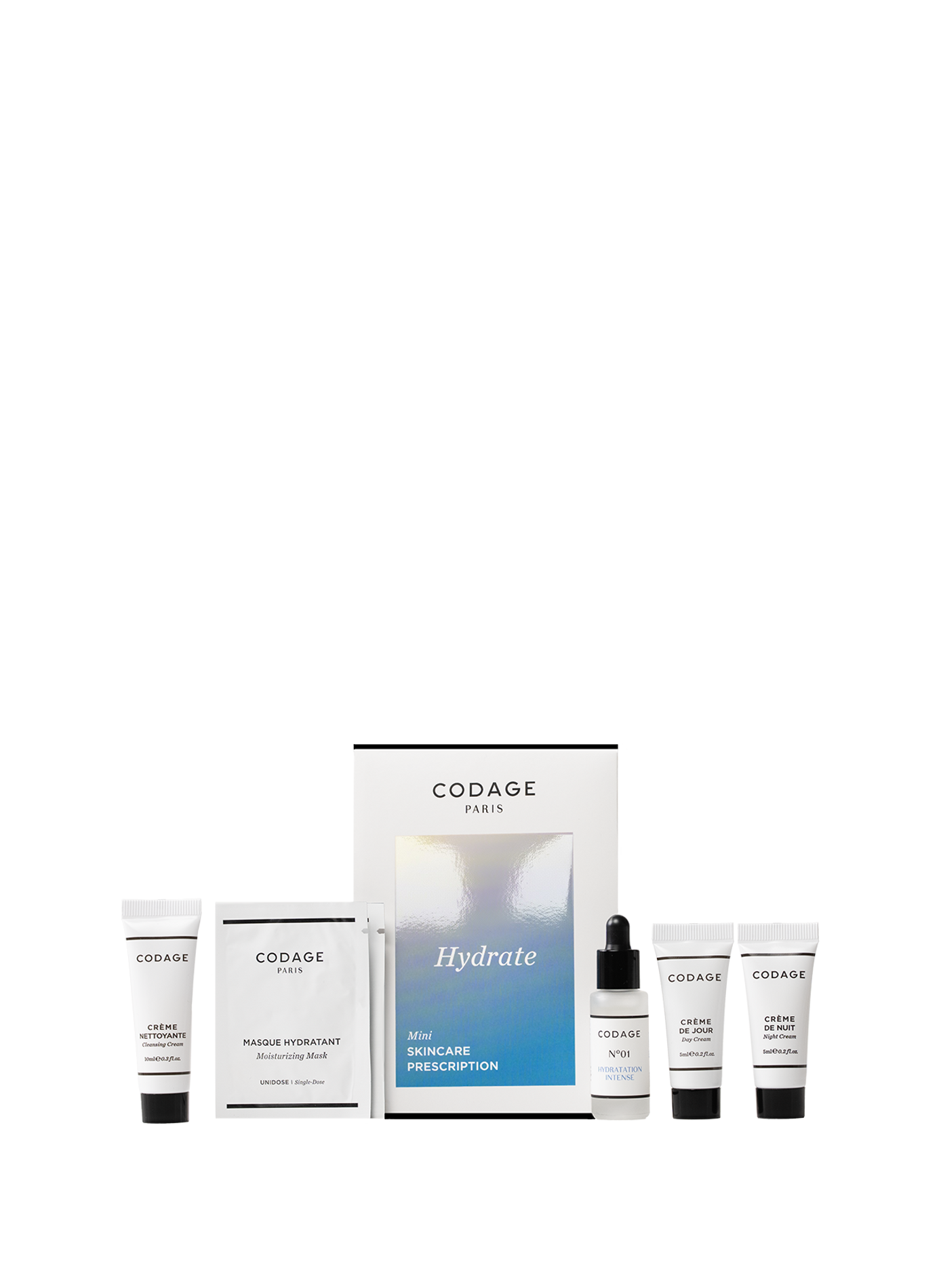 Mini Skincare Prescription Hydrate CODAGE No color