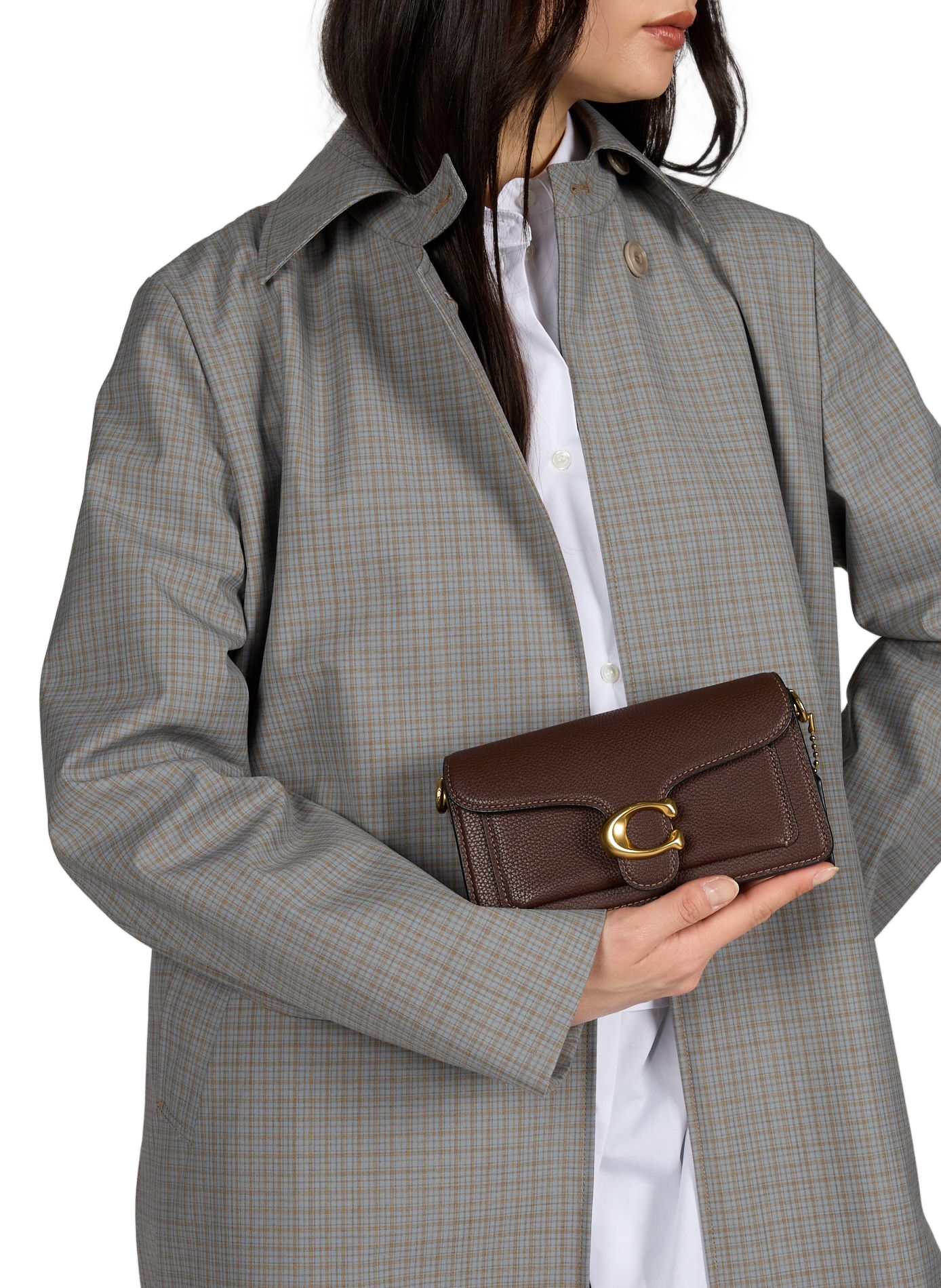 Borsa a mano Tabby 20 COACH Marrone