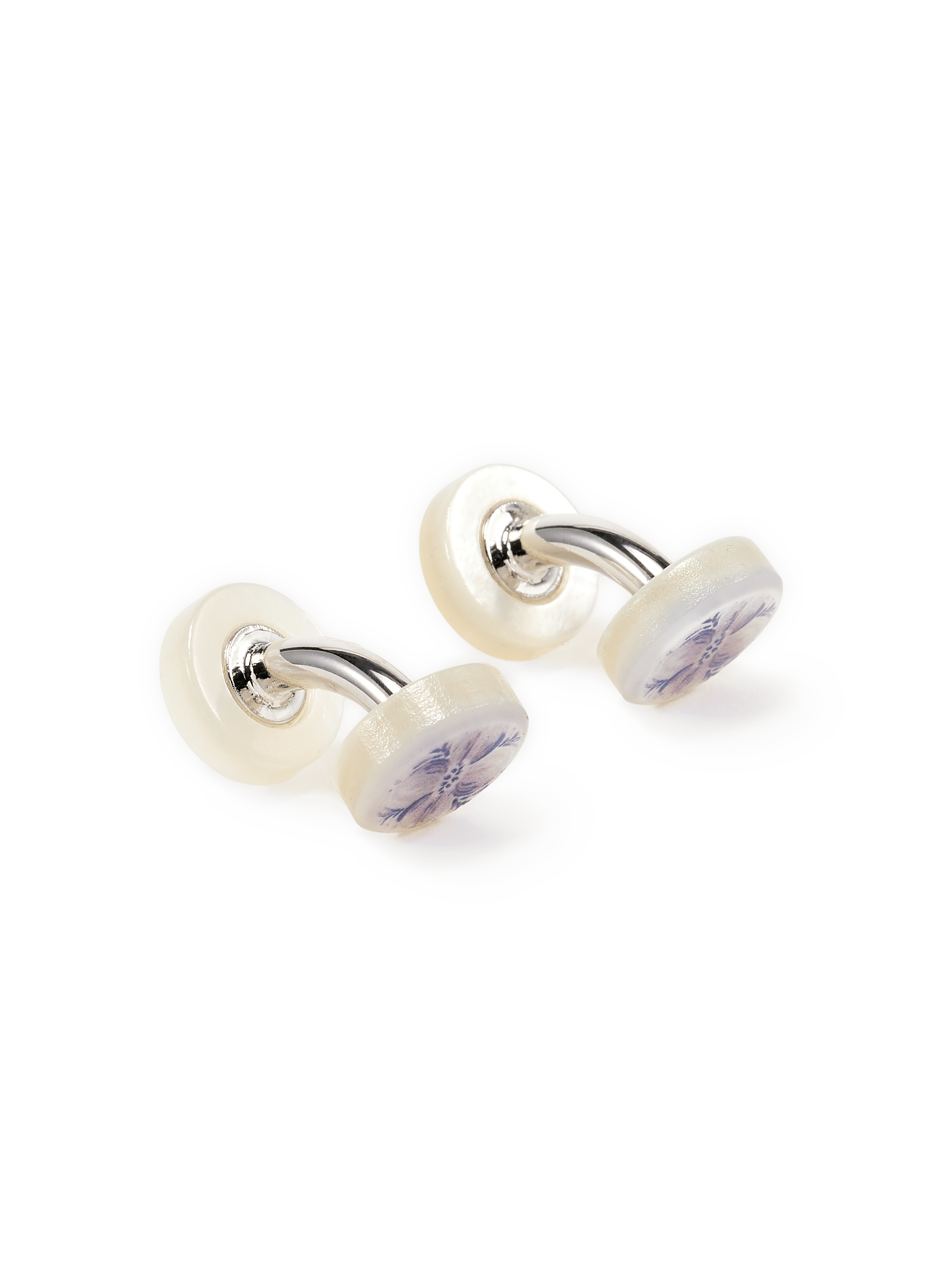 Boutons de manchette en soie ETON Multicolore