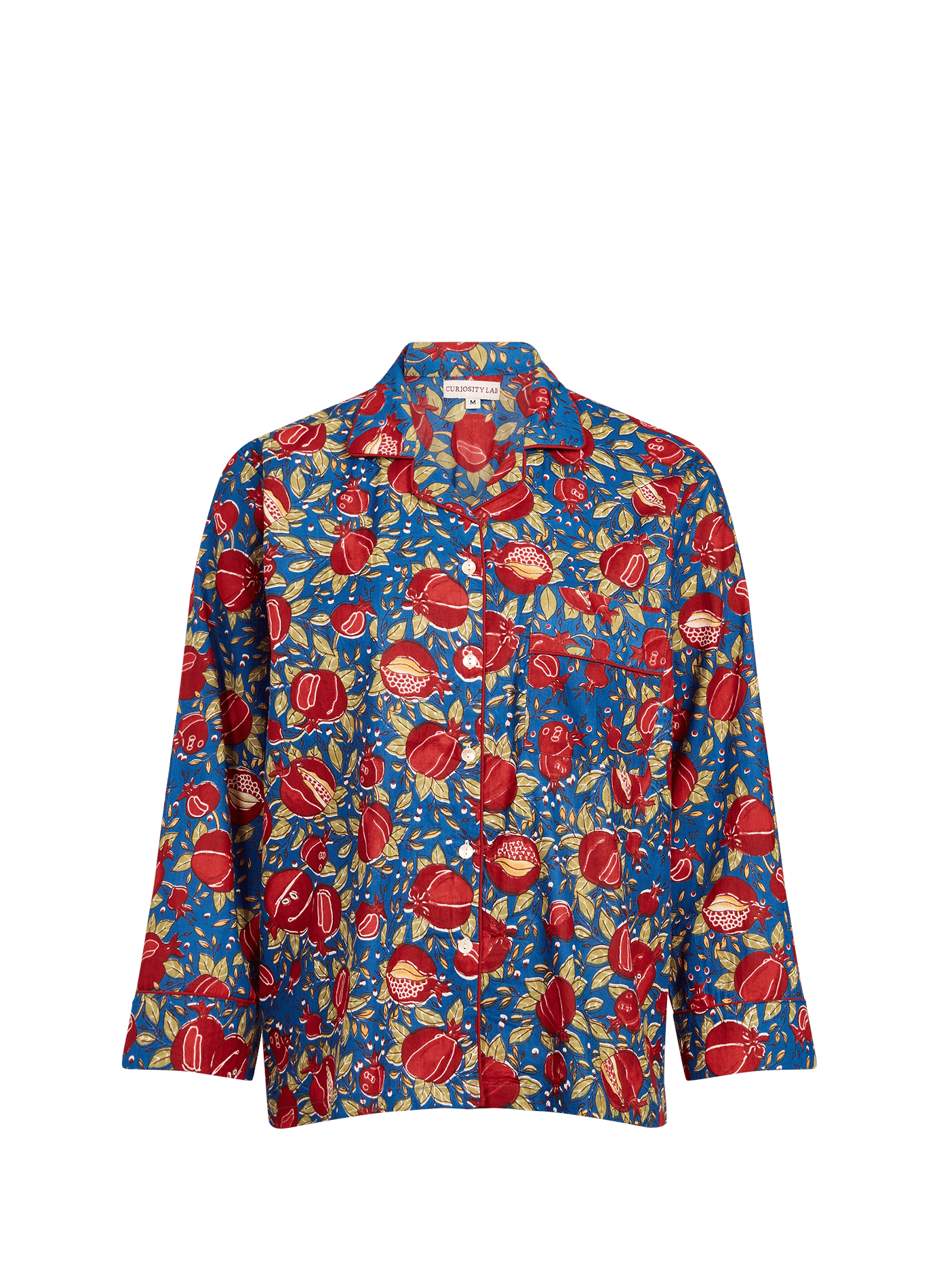 Ensemble de pyjama Grenade en coton CURIOSITY LAB Bleu