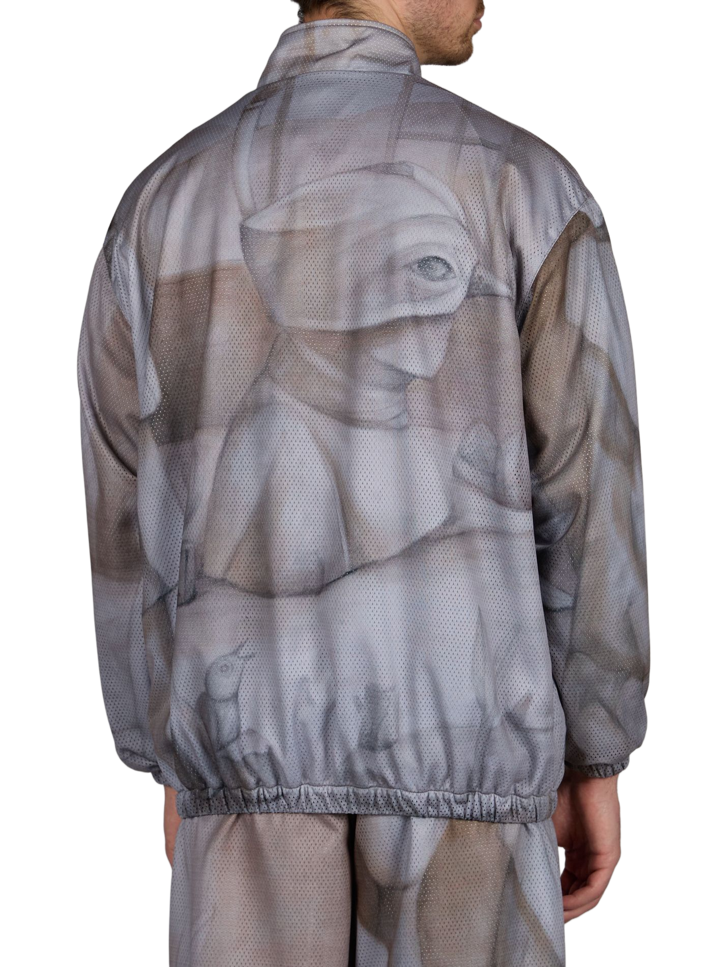 Veste ajourée à col montant PAS UNE MARQUE Multicolore