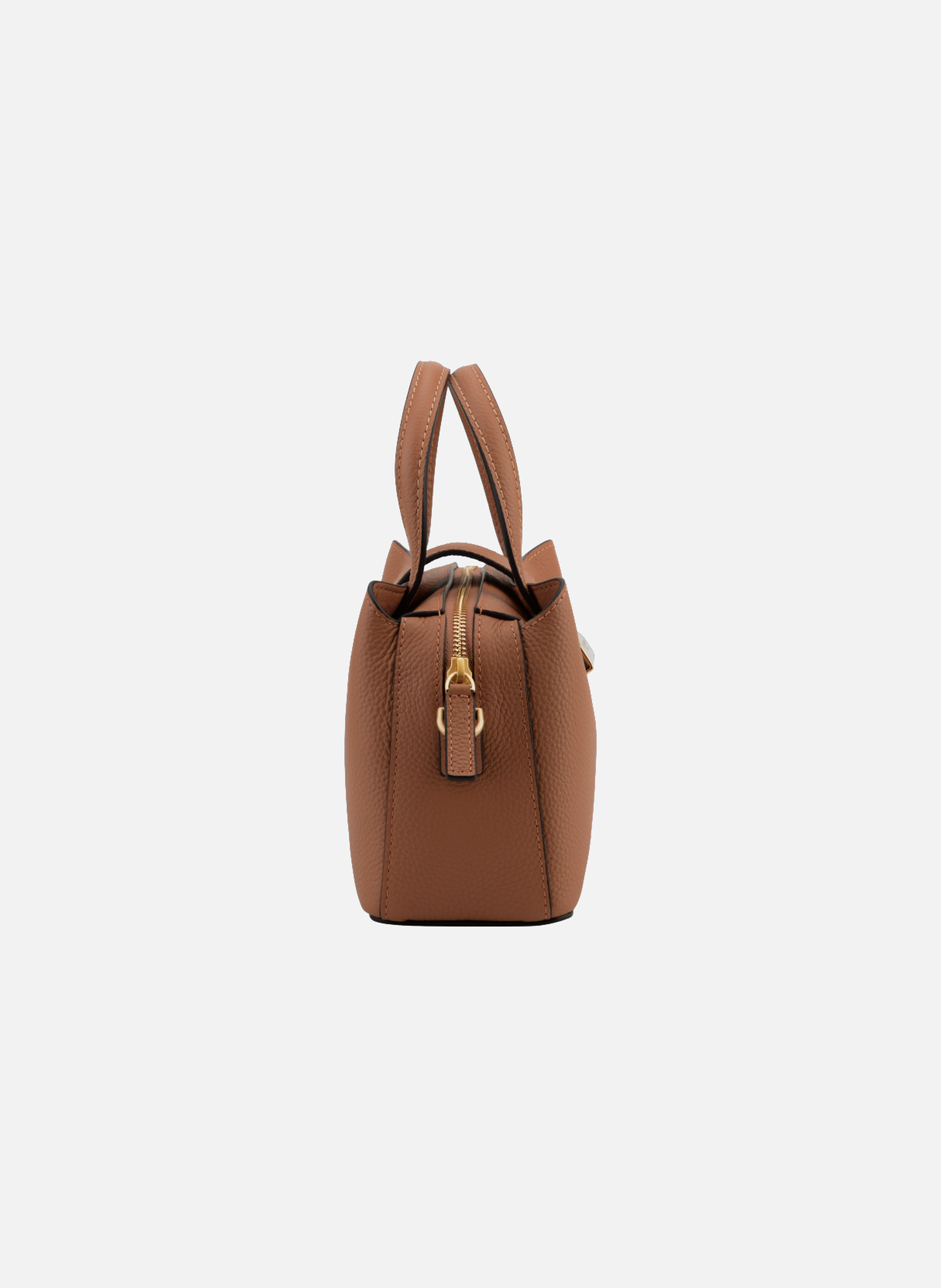 Cavalcade | sac porté épaule mm en cuir de vachette POURCHET Doré