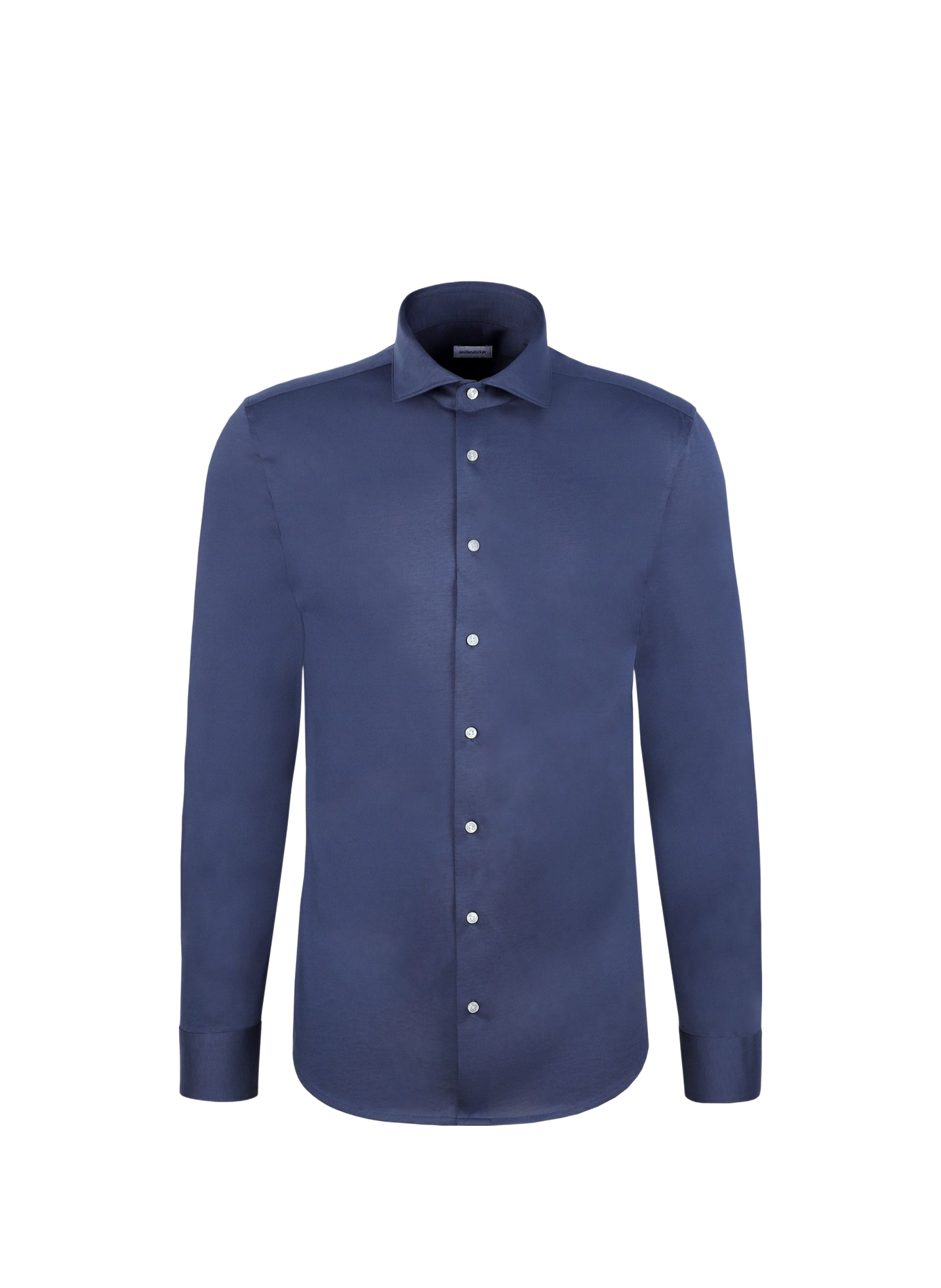 Chemise droite en lin SEIDENSTICKER Bleu