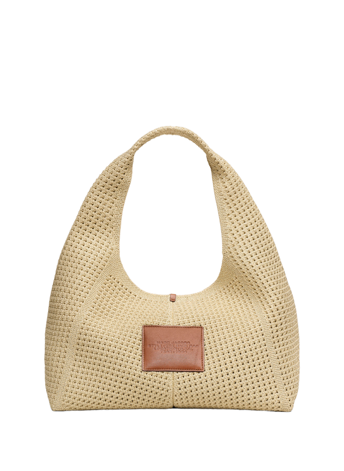 Tas The Crochet Sack MARC JACOBS Wit