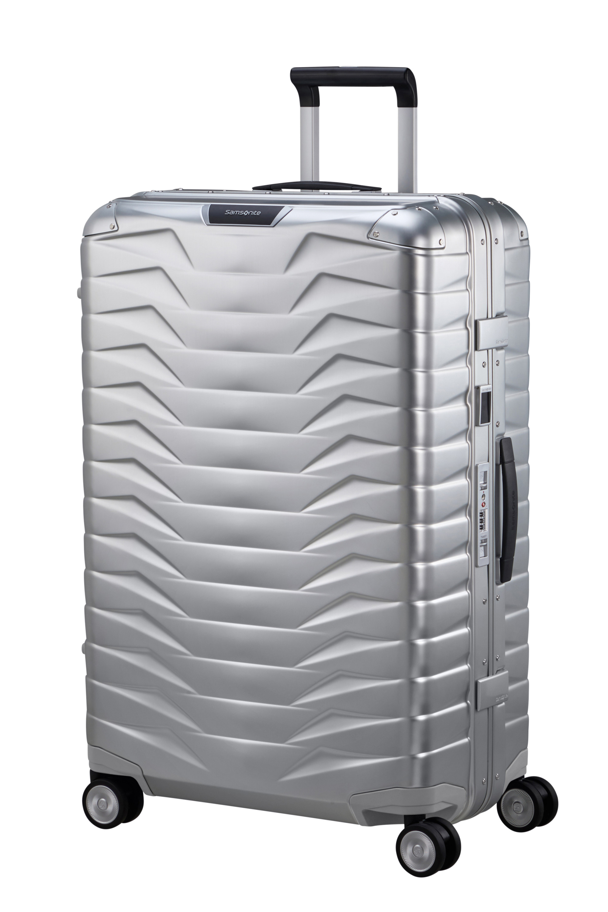 Proxis alu valise 4 roues taille l SAMSONITE Argent