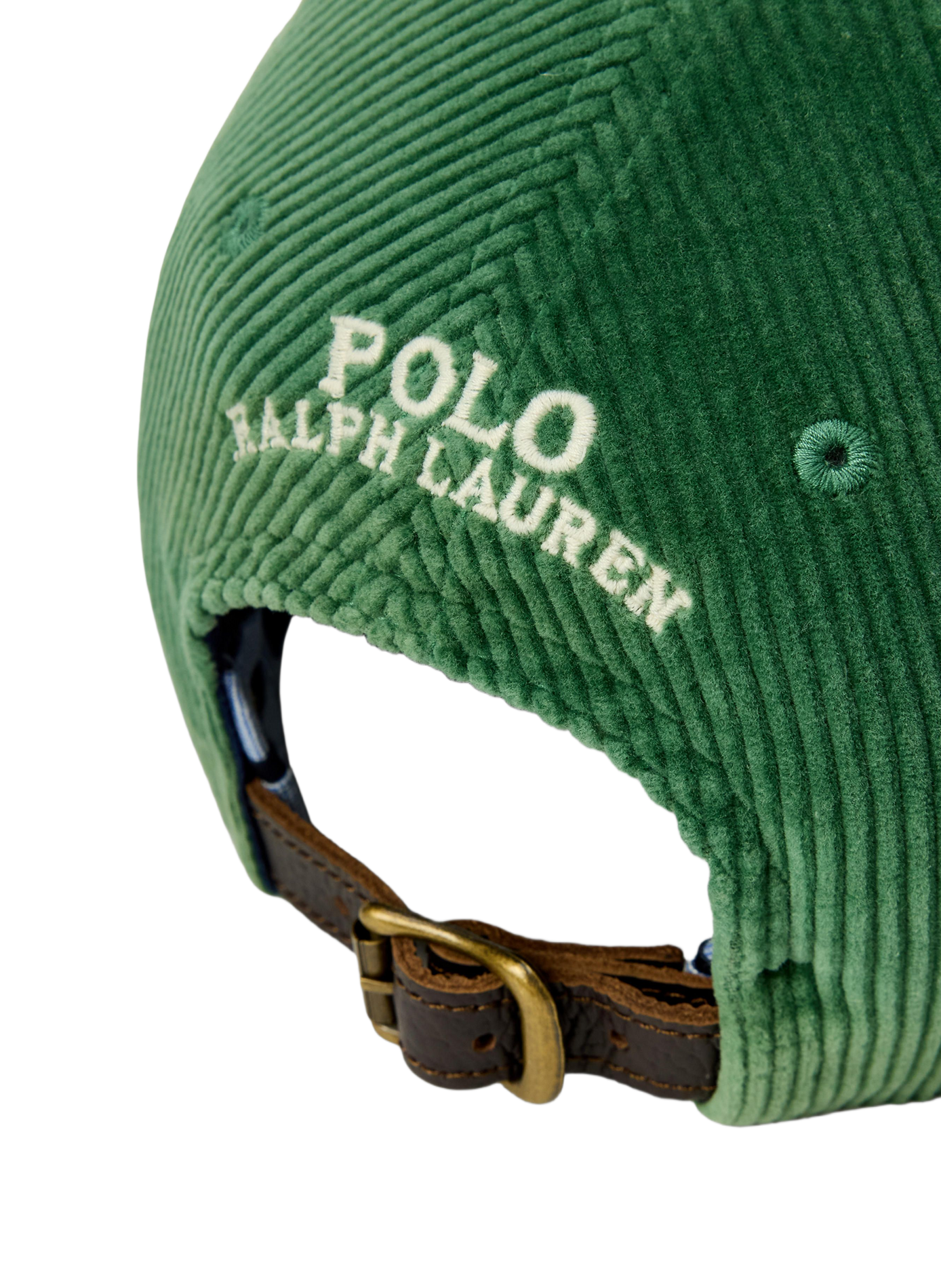 Casquette en velours côtelé | Vert POLO RALPH LAUREN Homme