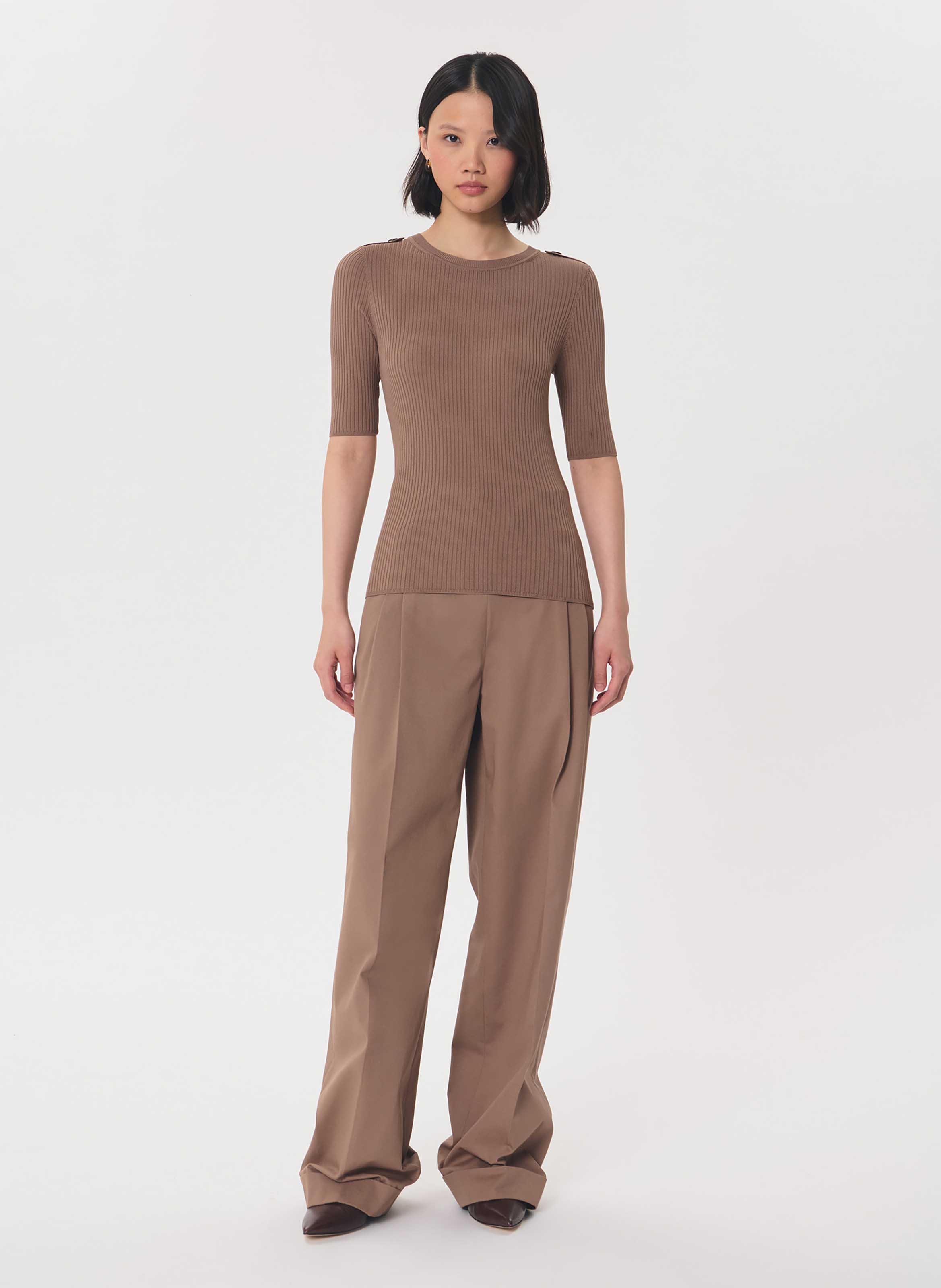 Pull polly TARA JARMON Marron