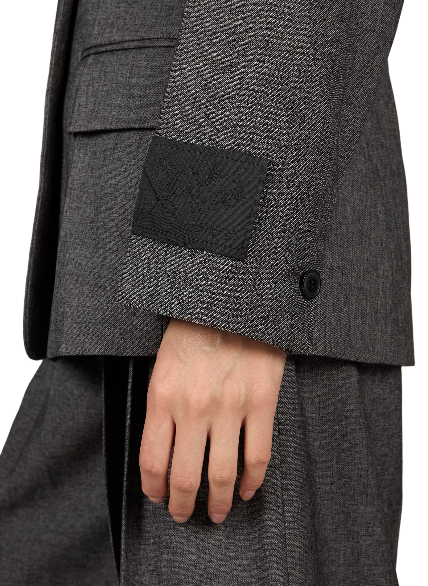 Wool jacket ALEXANDER WANG Grey