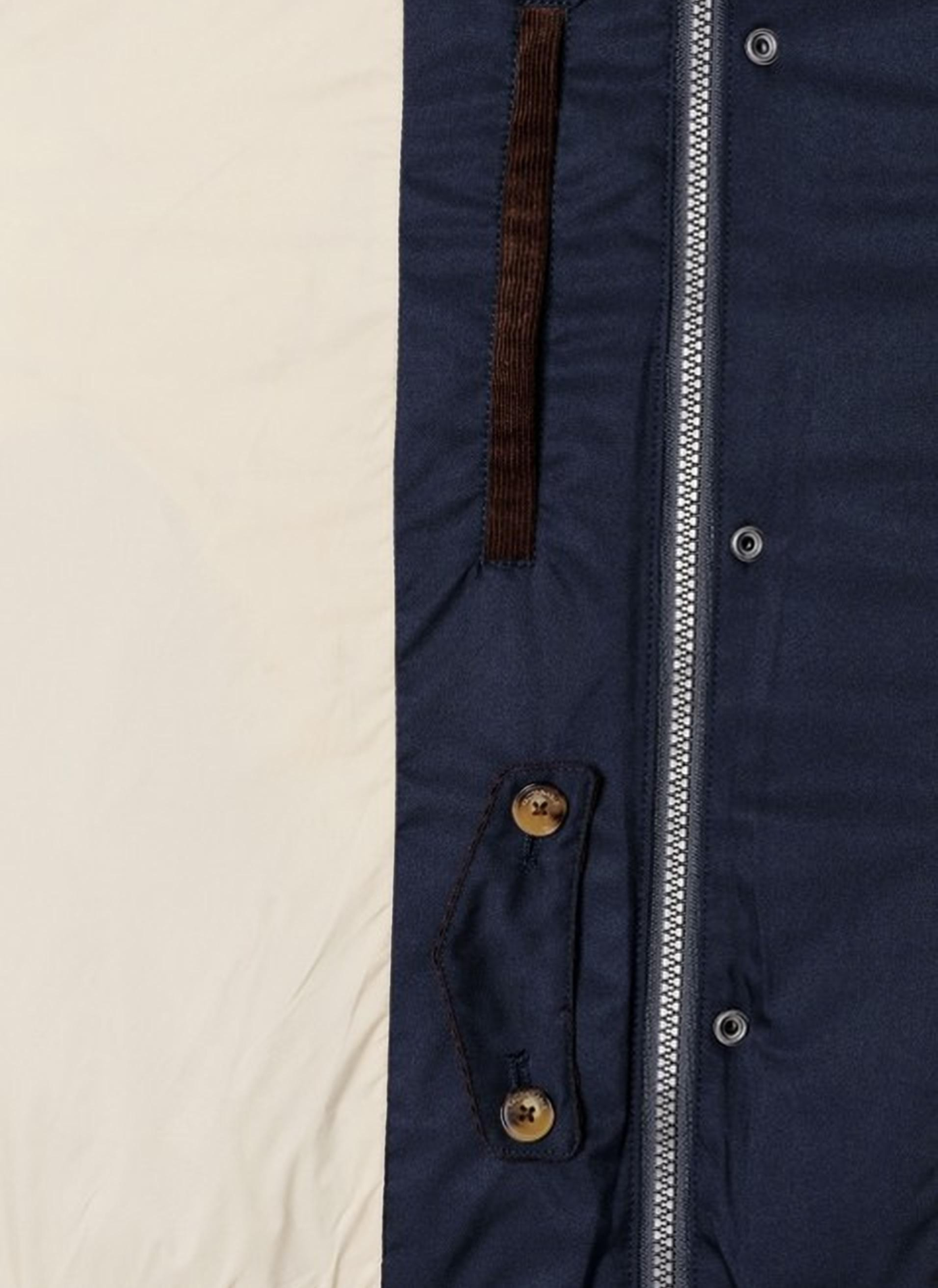Classic-collar corduroy jacket FACONNABLE Blue