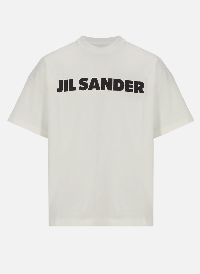 T-shirt logo oversize en coton  JIL SANDER