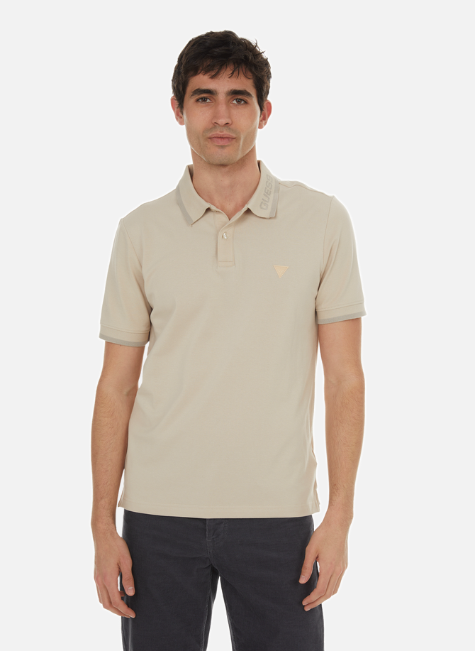Cotton-blend polo shirt GUESS