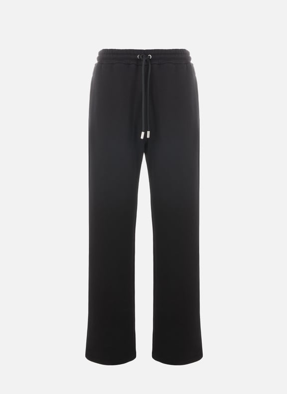 Pantalon de survêtement large en coton Noir by OFF-WHITE OFF-WHITE Pantalon de survêtement large en coton Noir