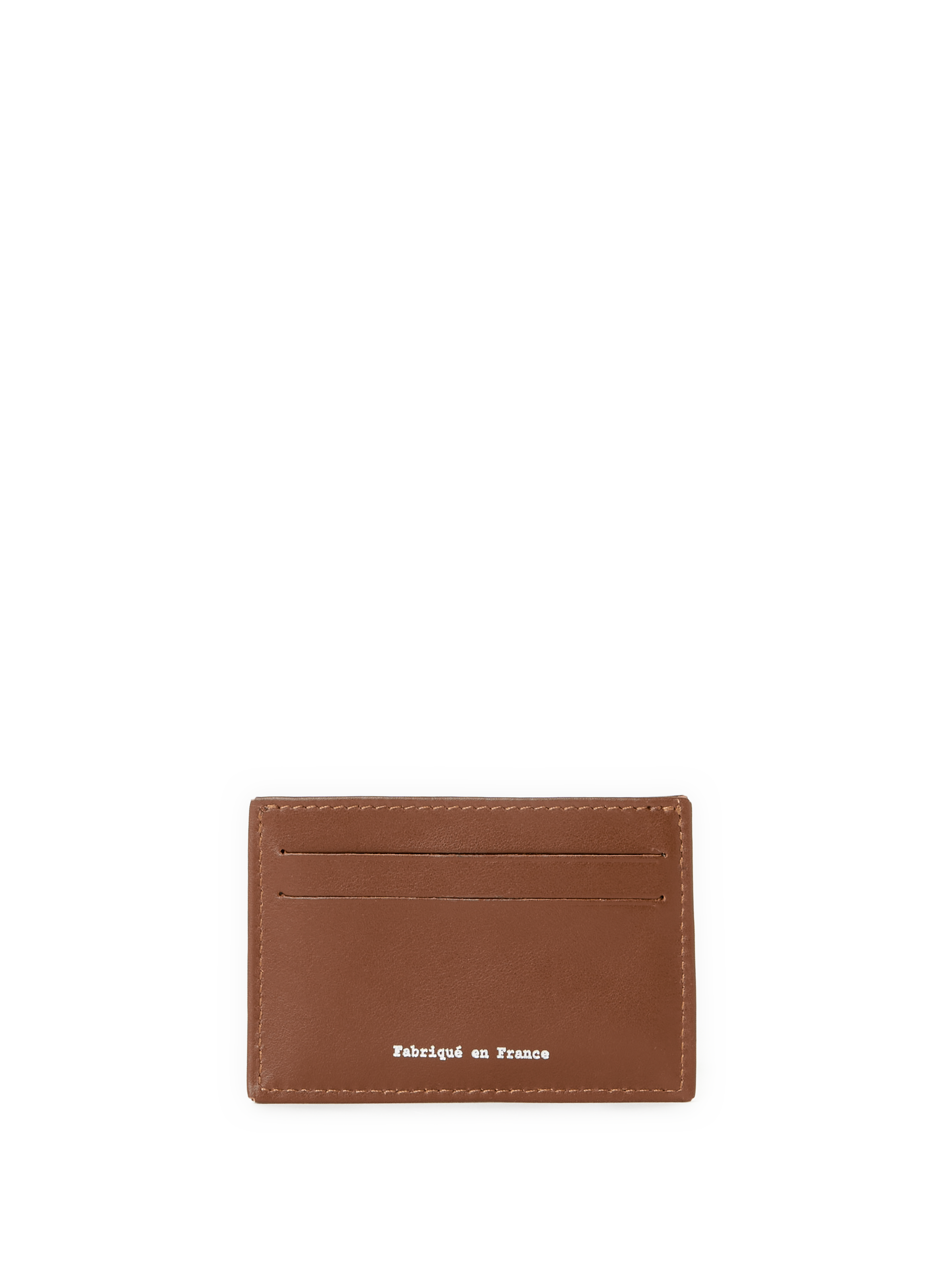 Porte-cartes en cuir SAISON 1865 Marron