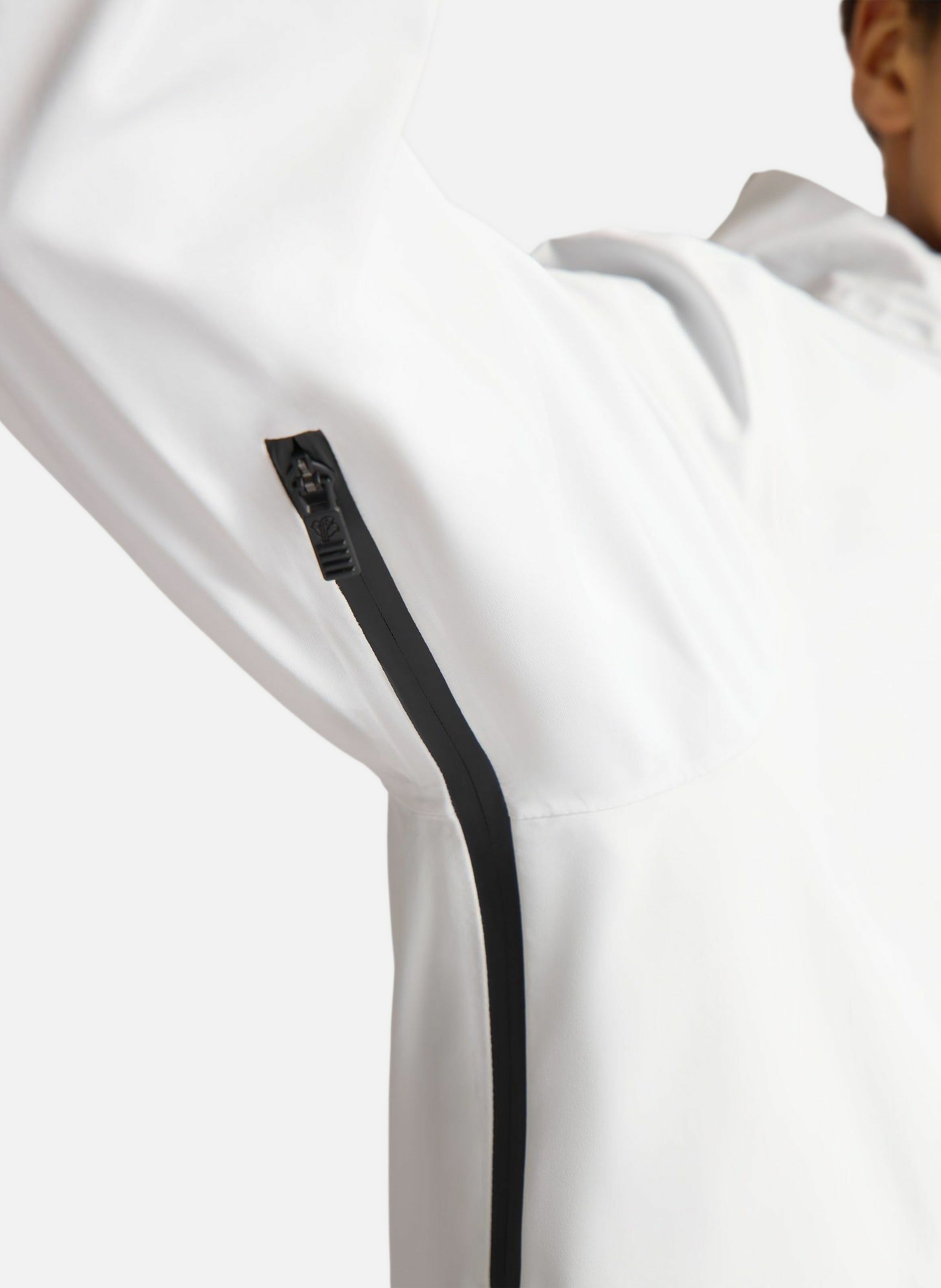 Veste ilanox col capuche coupe regular FUSALP Blanc