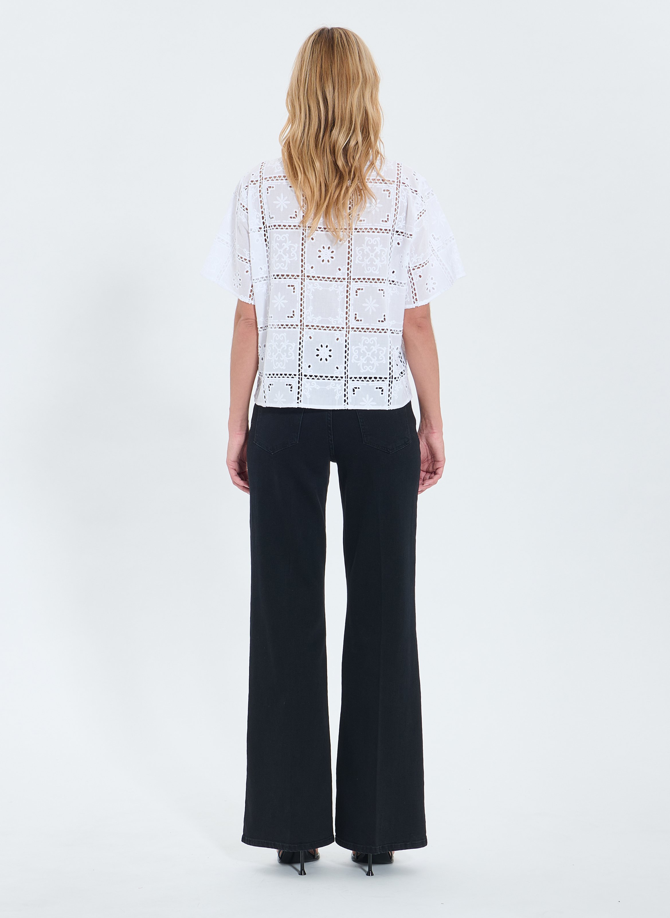 Top  trevor ZAPA Blanc