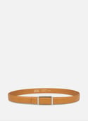 Belt - Ceinture Cuir Lisse Femme  Camel