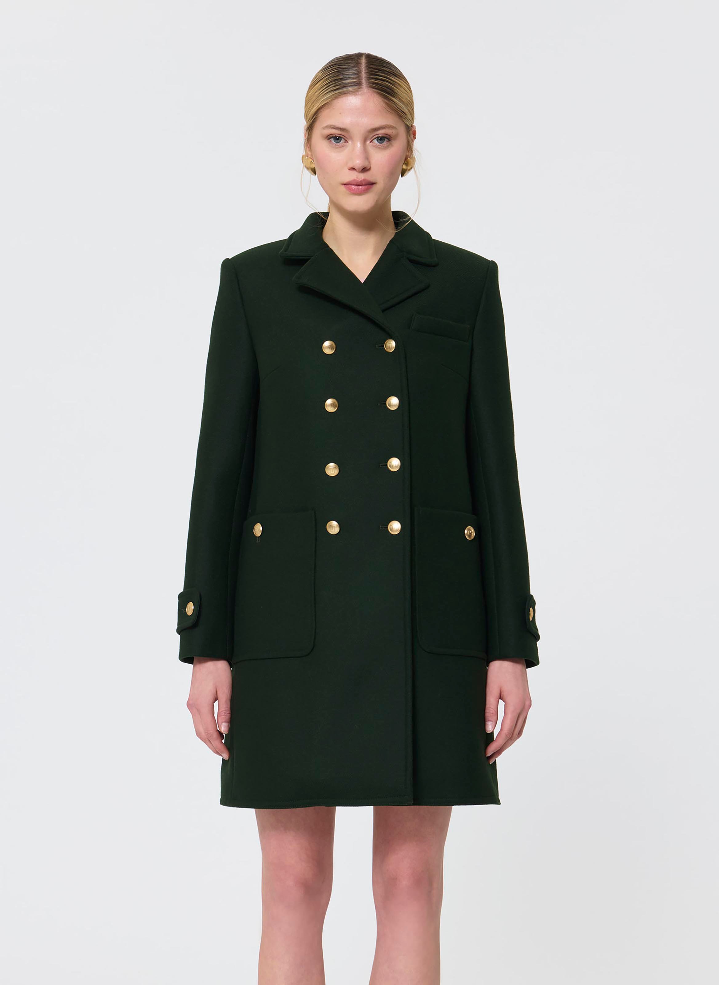 Manteau manon TARA JARMON Vert