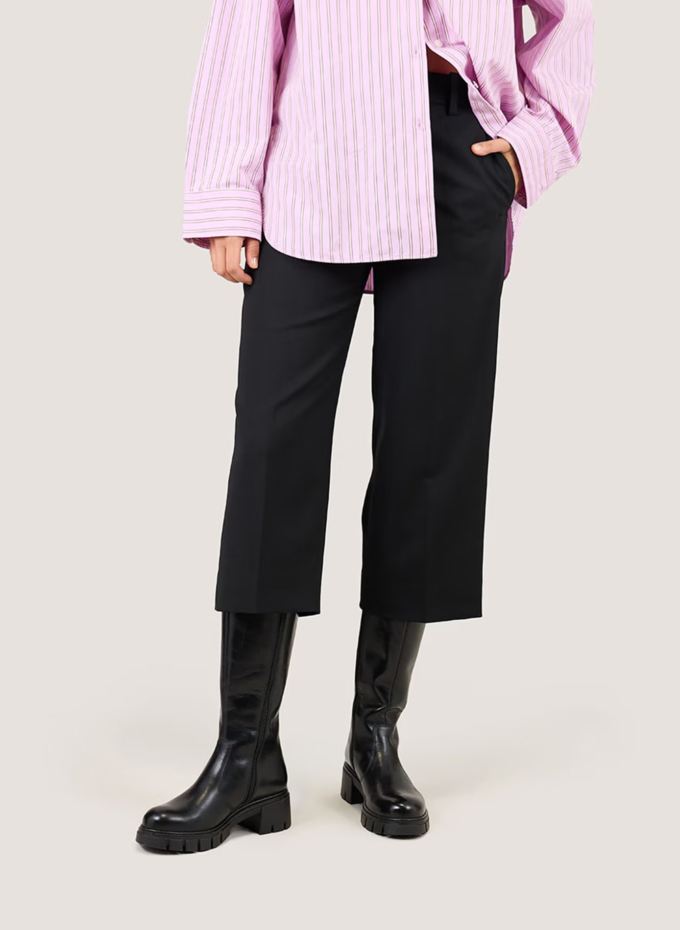 Bottes en cuir antonin JONAK Noir