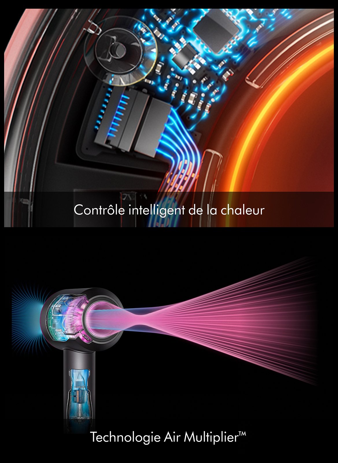 Dyson Supersonic Nural, Limited Edition Straight to Curly Hair Silk/Amber DYSON No color