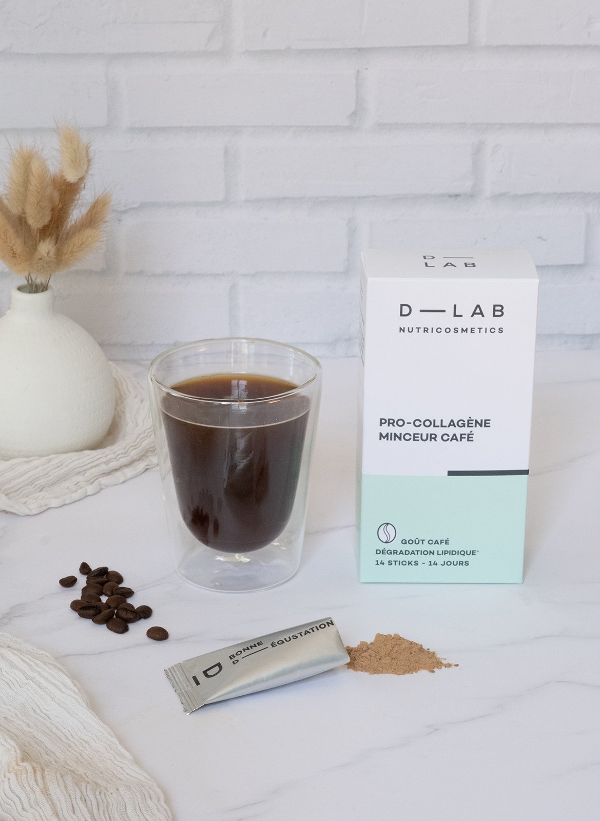 Pro-Collagen Slimming Coffee - 14 Sticks D-LAB NUTRICOSMETICS No color