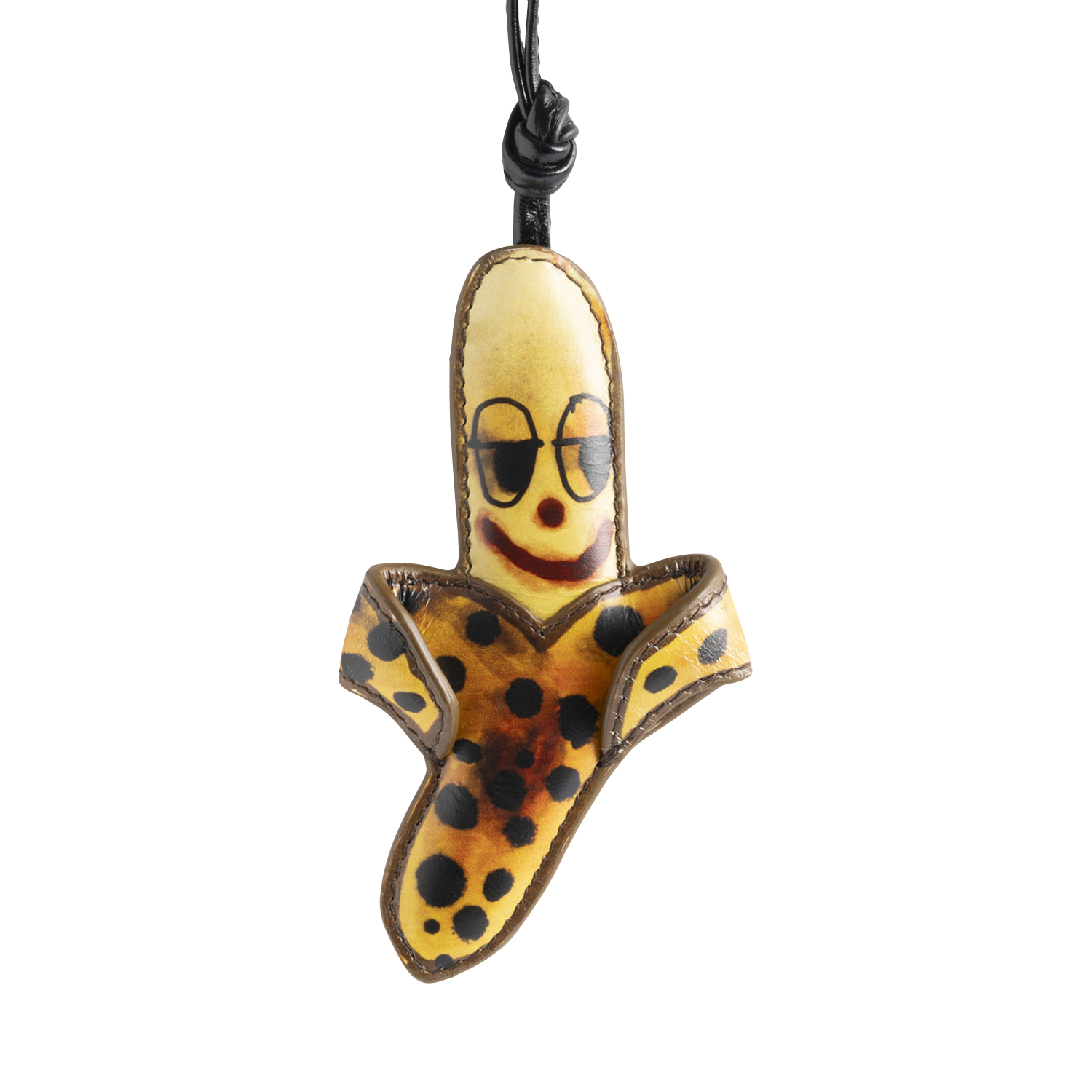 Porte-clés banane en cuir banana lover ZADIG&VOLTAIRE Noir