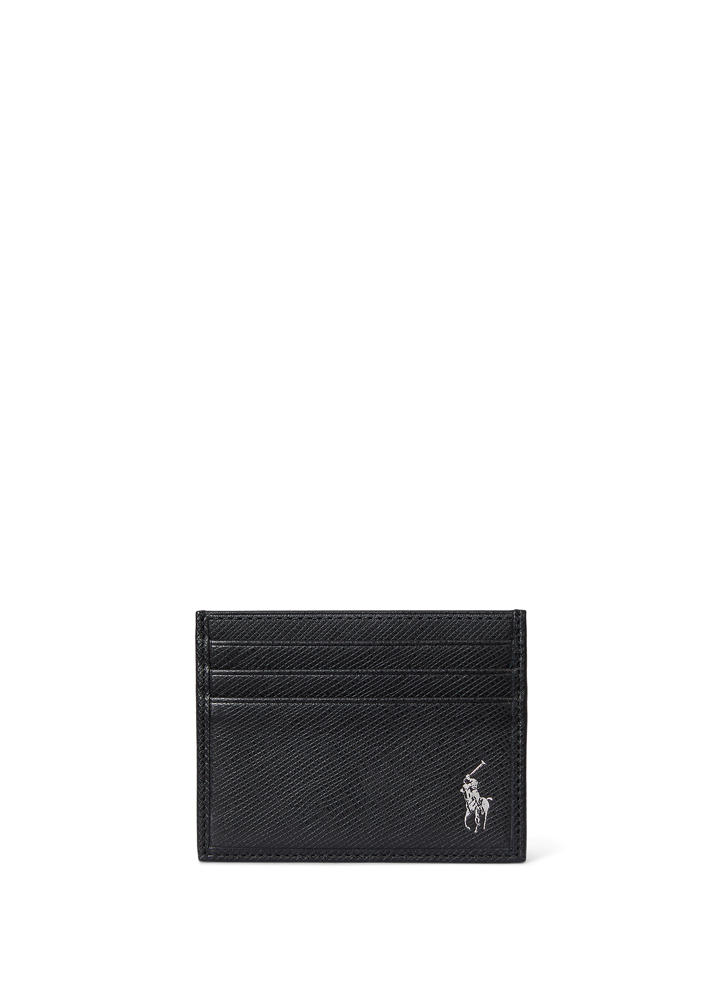 Cowhide leather card holder POLO RALPH LAUREN Brown