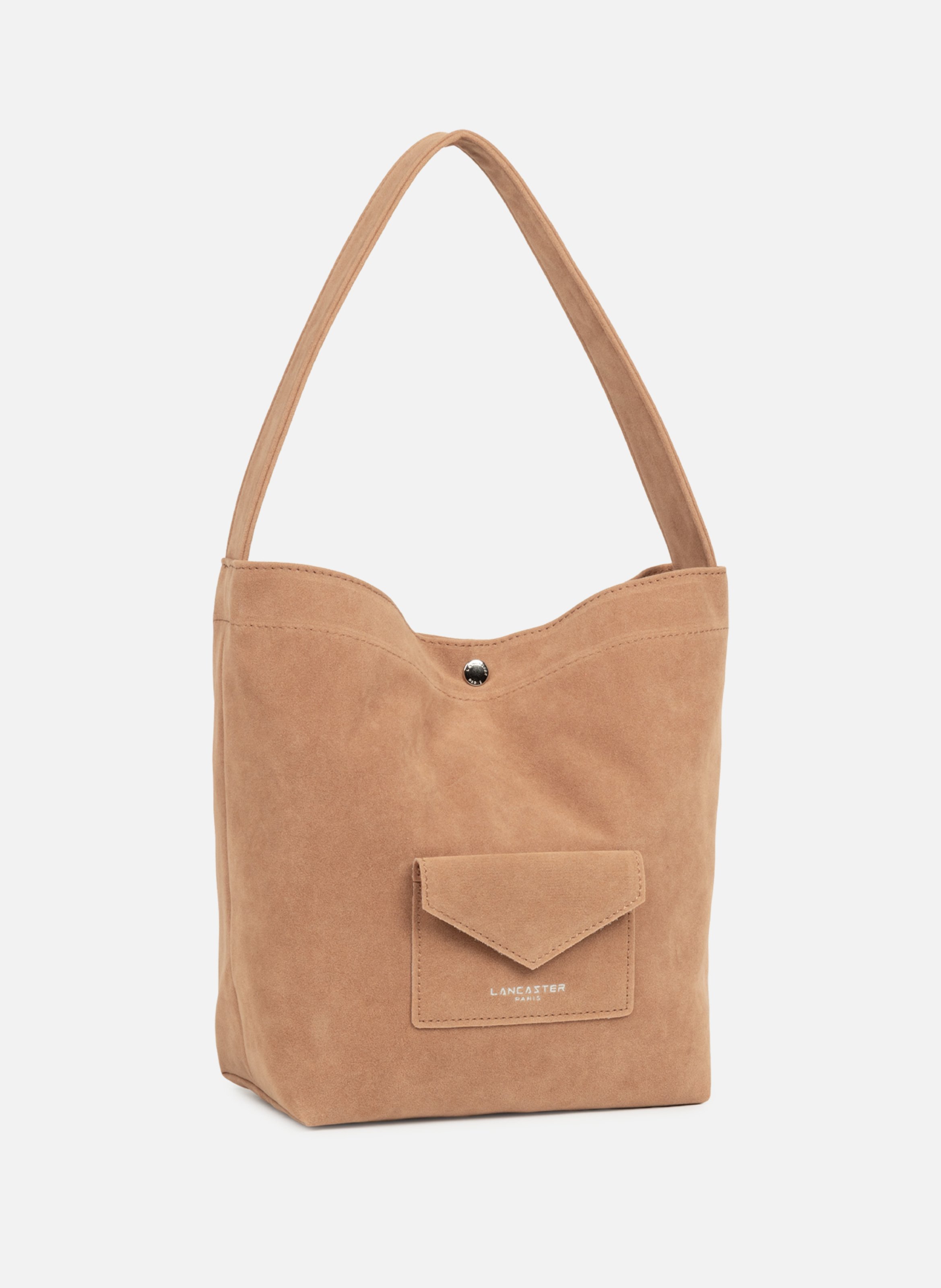Mini sac seau - suédine kba LANCASTER Marron