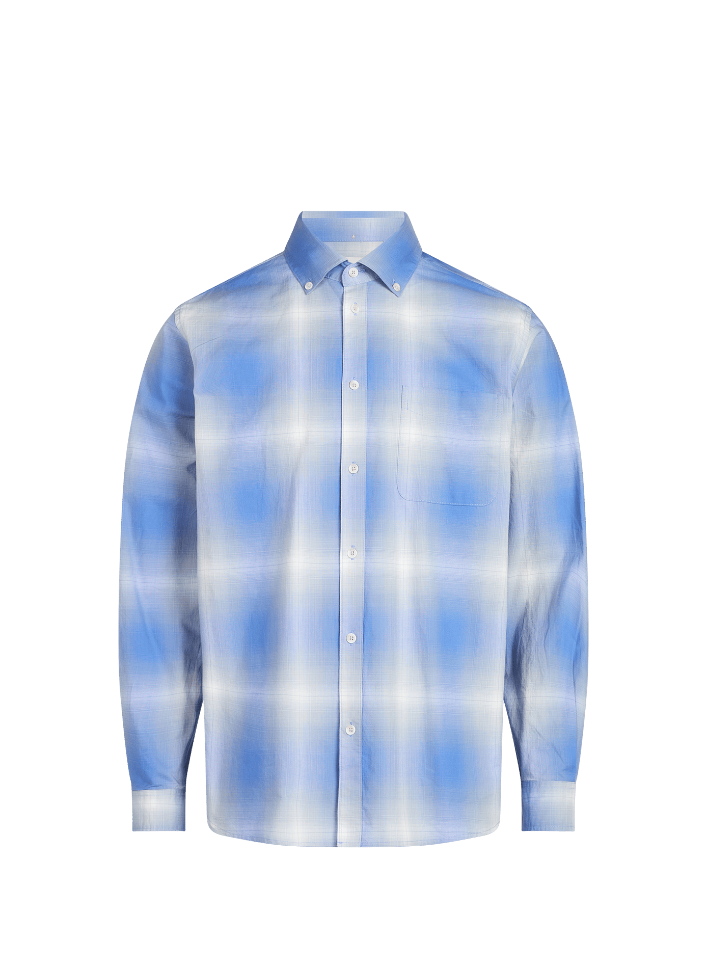 Chemise à carreaux en coton LES DEUX Bleu