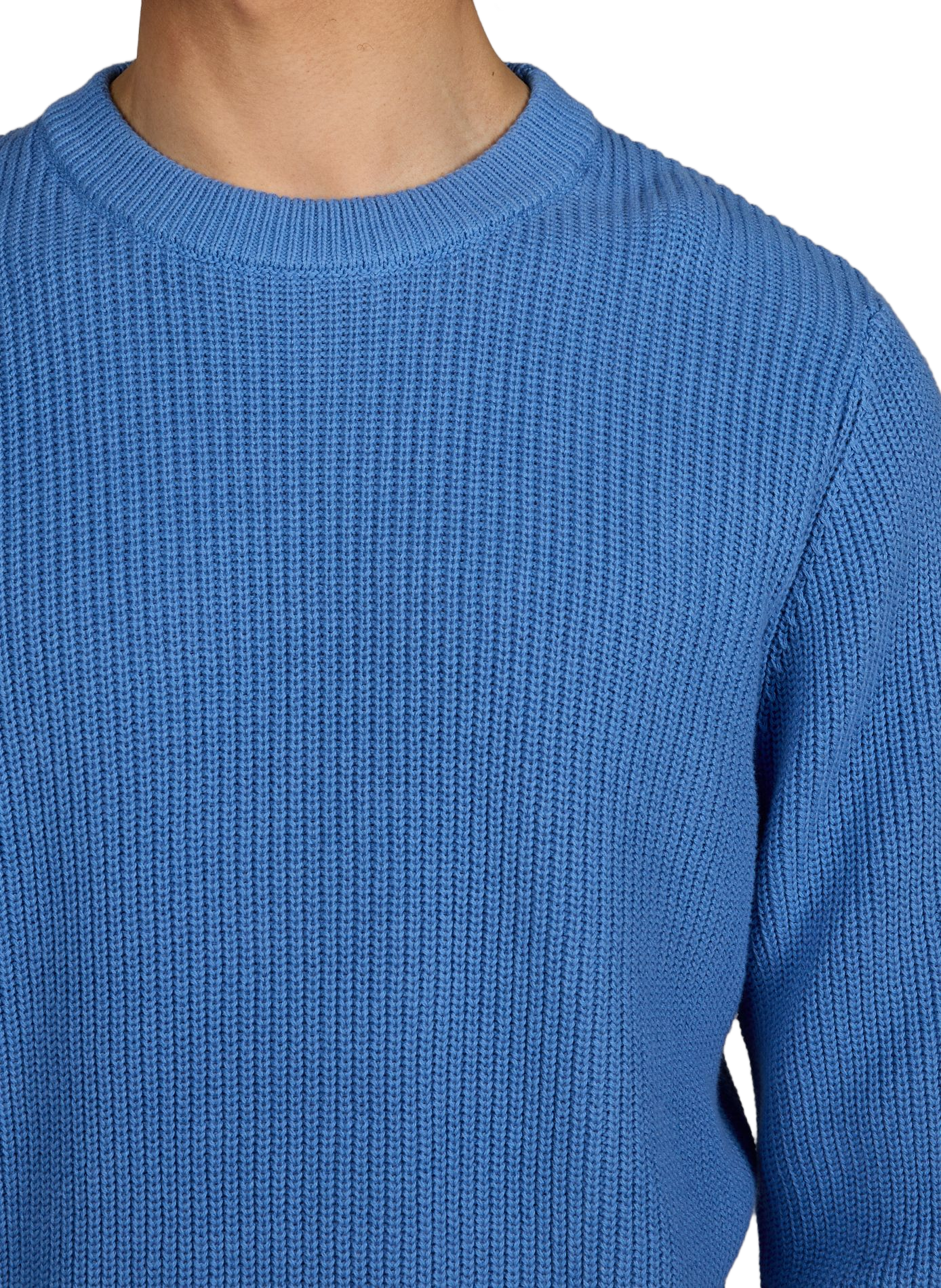 Cotton jumper LES DEUX Blue