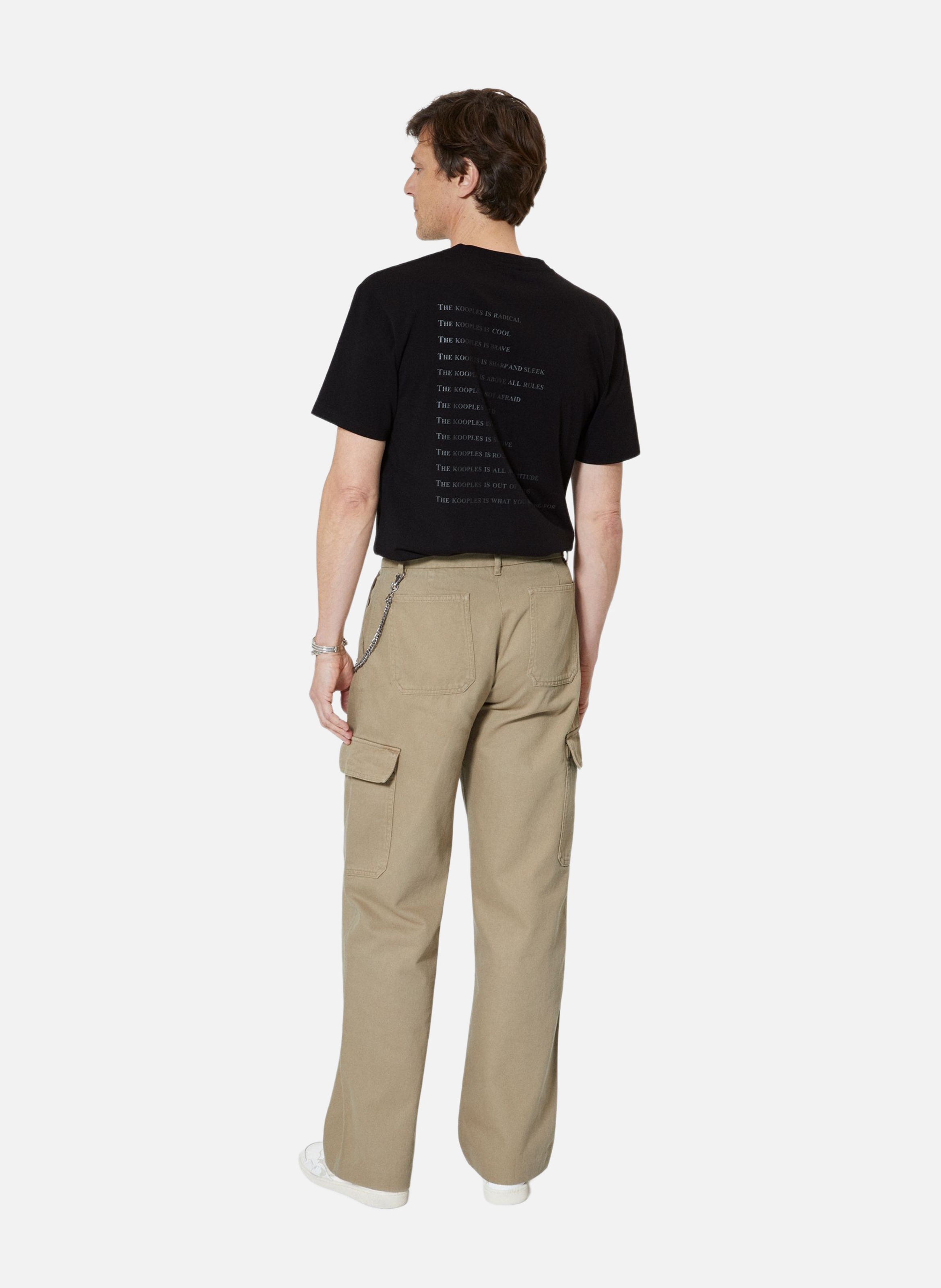 Pantalon cargo THE KOOPLES Beige