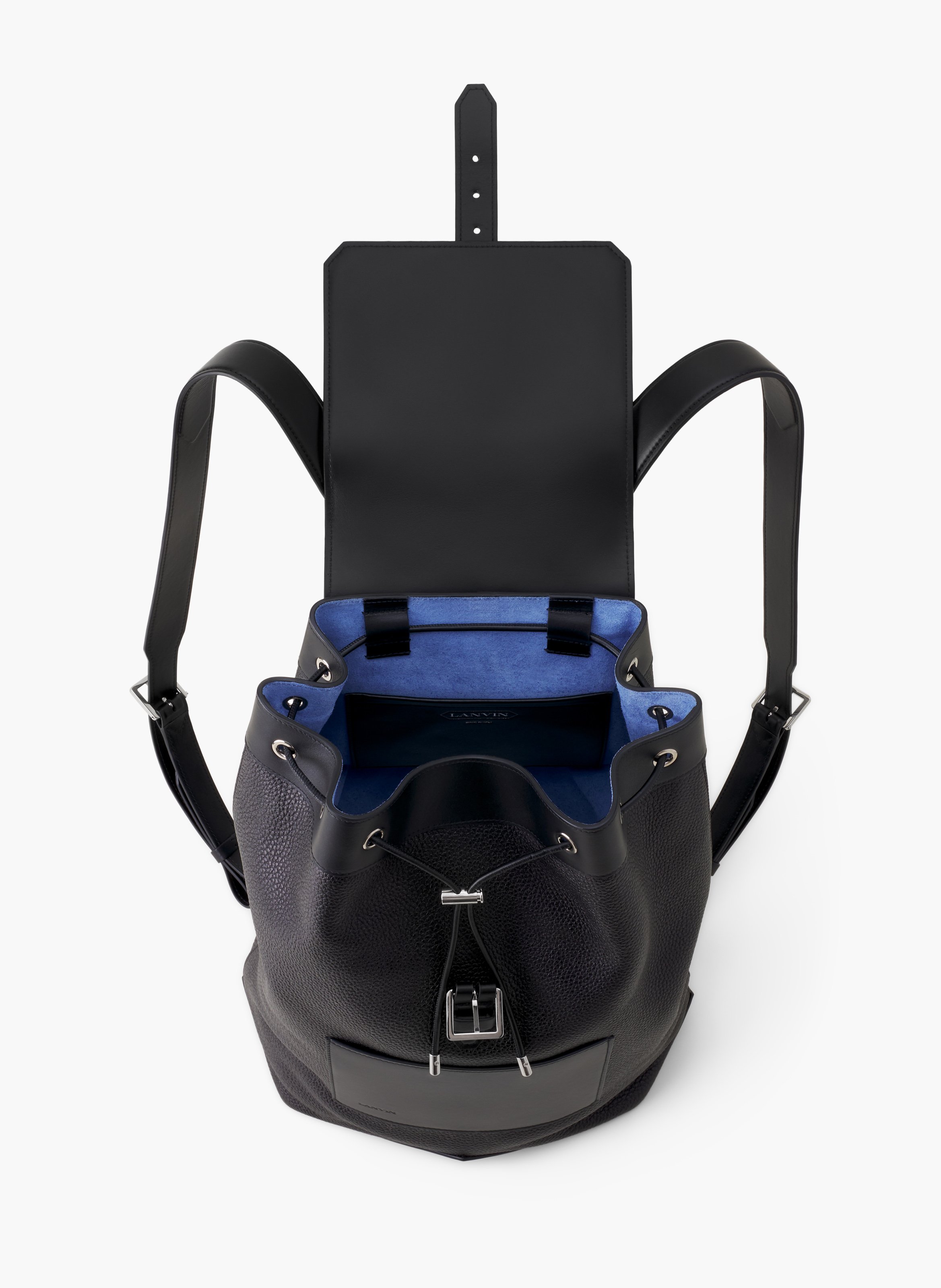 Sac à dos catch by lanvin en cuir LANVIN Noir