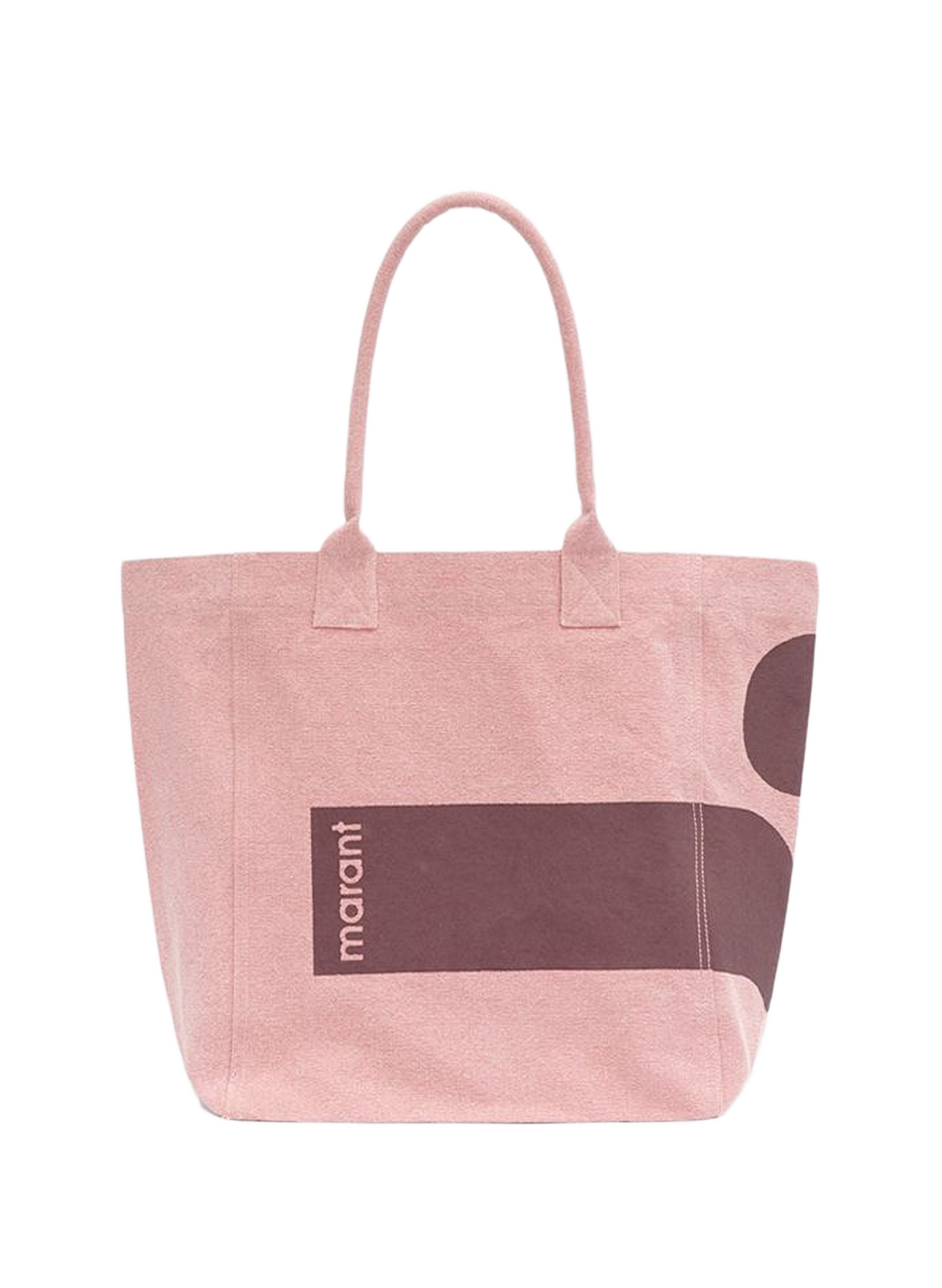 Tote bag Small Yenky printed in cotton SMALL YENKY Antique rose