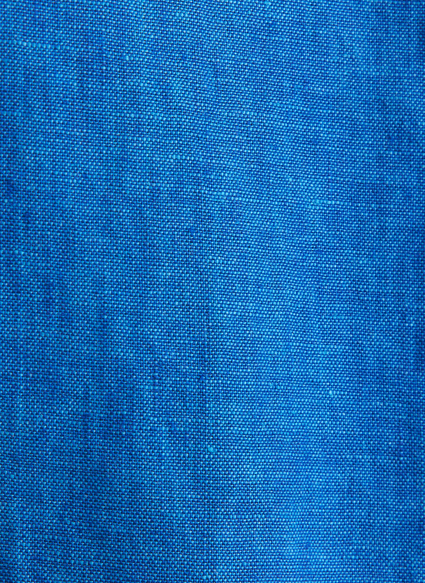 Chemise droite en lin SEIDENSTICKER Bleu